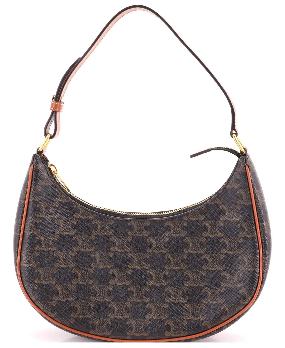 Pre-Owned Celine Ava Bag Triomphe Coated Canvas by Celine