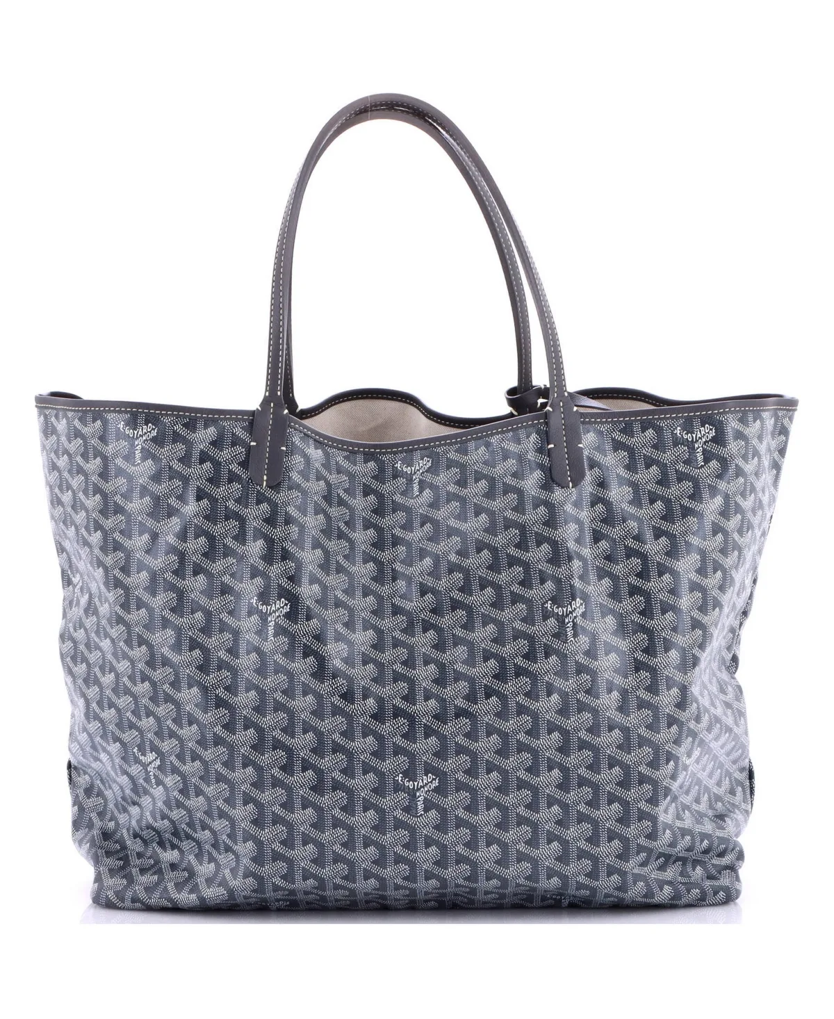 Pre-Owned Goyard Gm Saint Louis Tote Coated Canvas by Pre Owned Goyard
