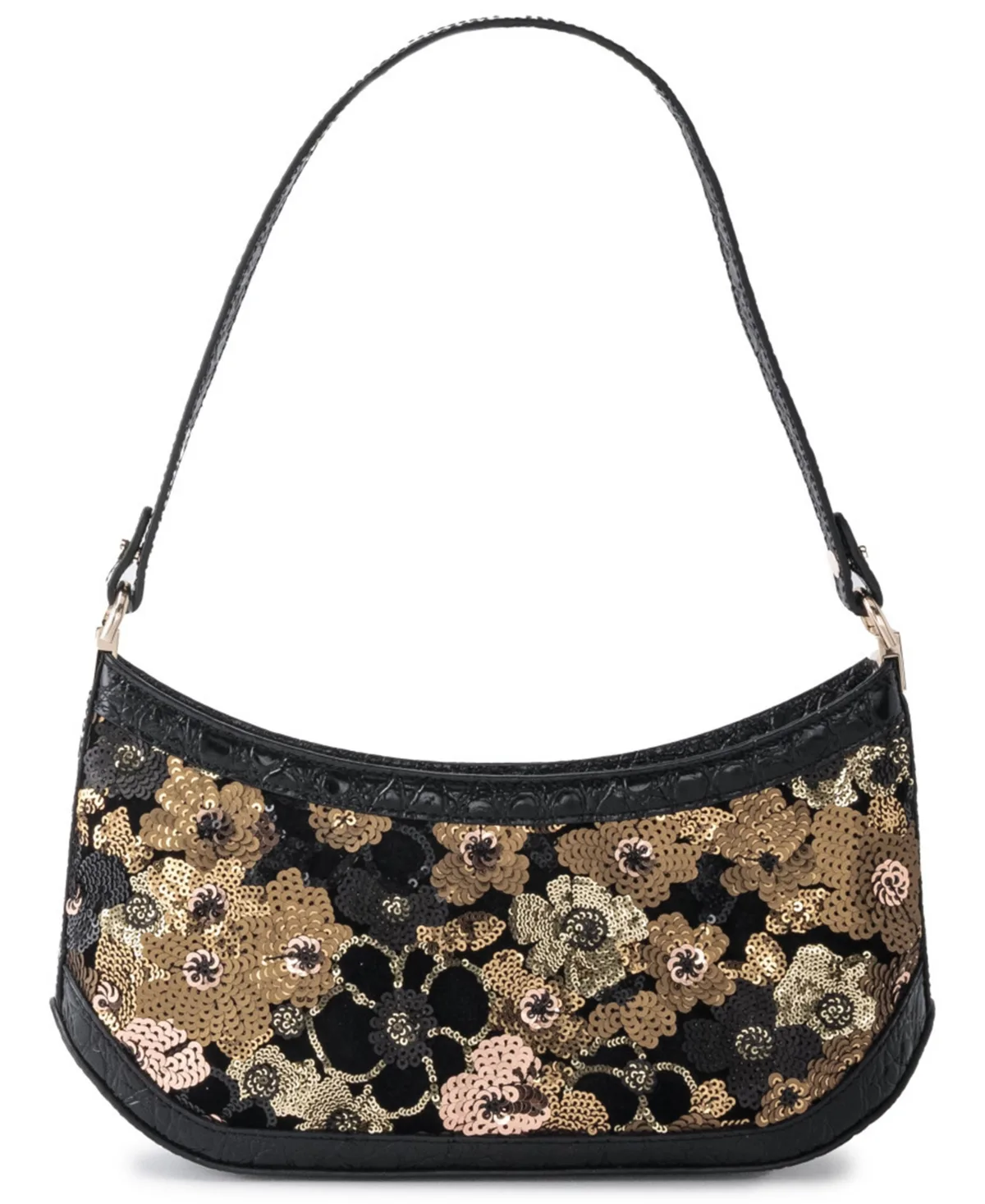 Lilibeth Small Embellished Leather Shoulder Handbag by Brahmin