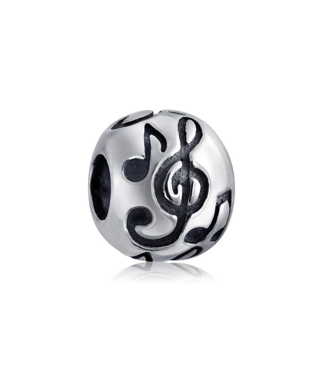 Sterling Silver G Clef Music Note Charm by Bling Jewelry