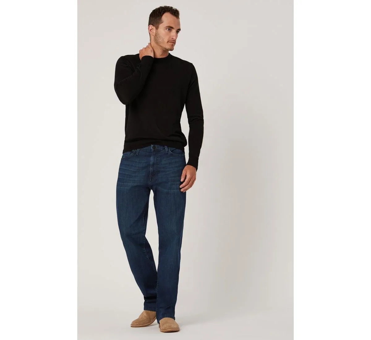Max Wide Leg in Dark Shaded Williamsburg by Mavi Jeans