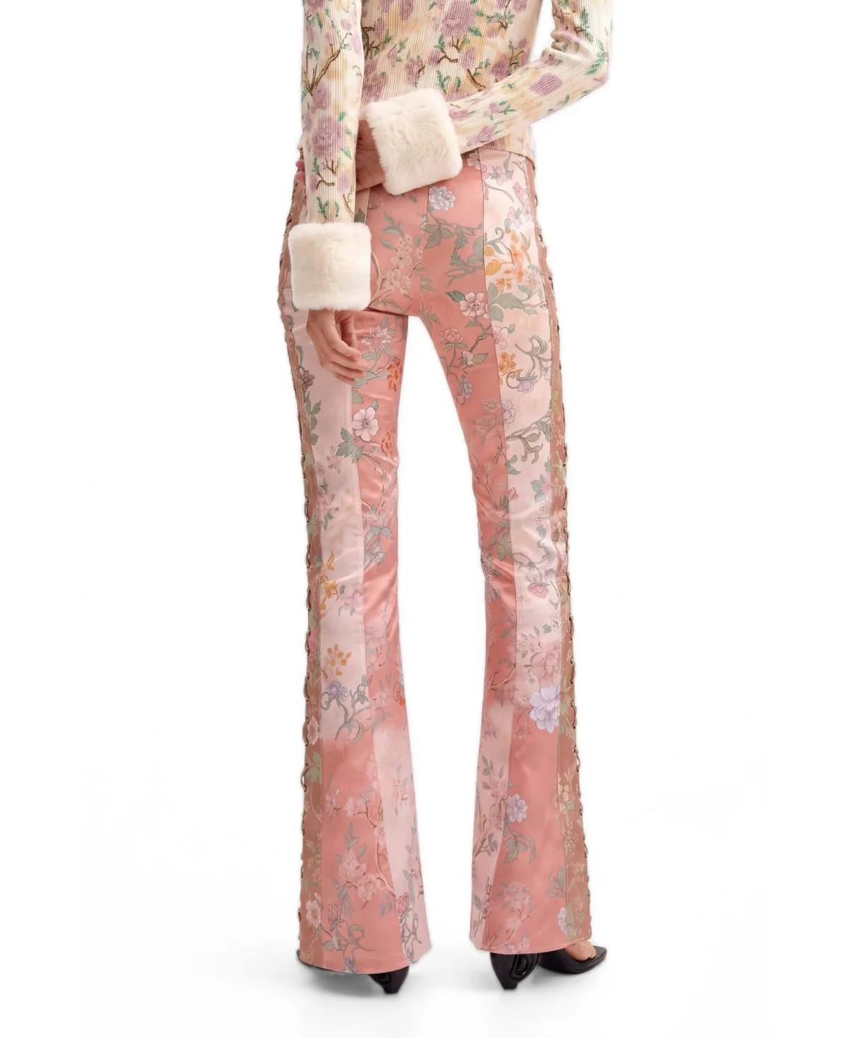 Printed Flare Pants by Desigual