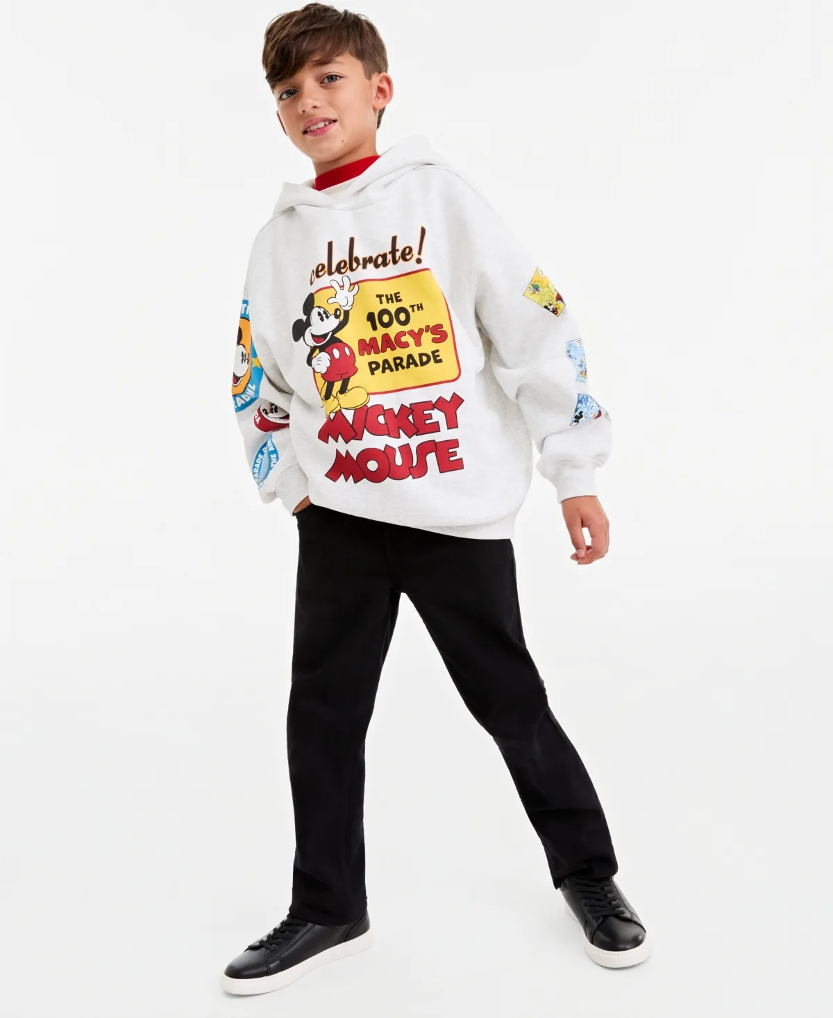Disney - Macy's Celebrate the 100th Macy's Parade Mickey & Friends Graphic Hoodie by Disney
