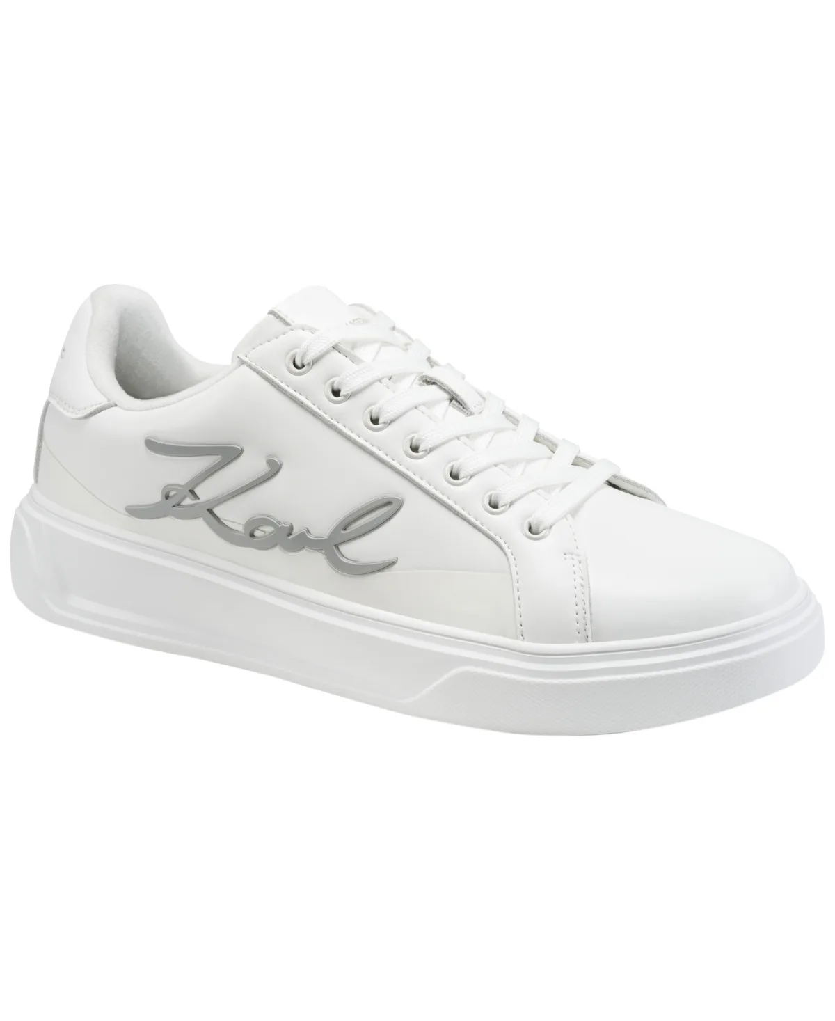 I Density Logo Lace-Up Sneakers by Karl Lagerfeld