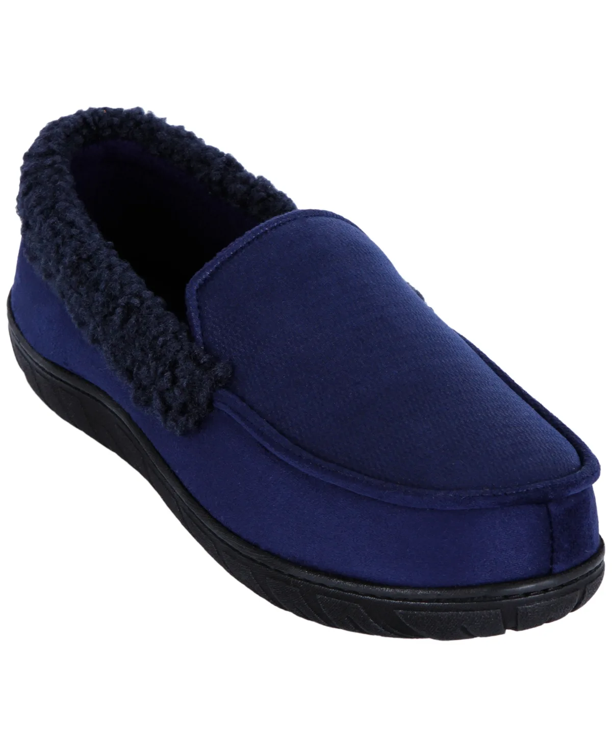 Moccasin Berber Cuff Slippers by Isotoner