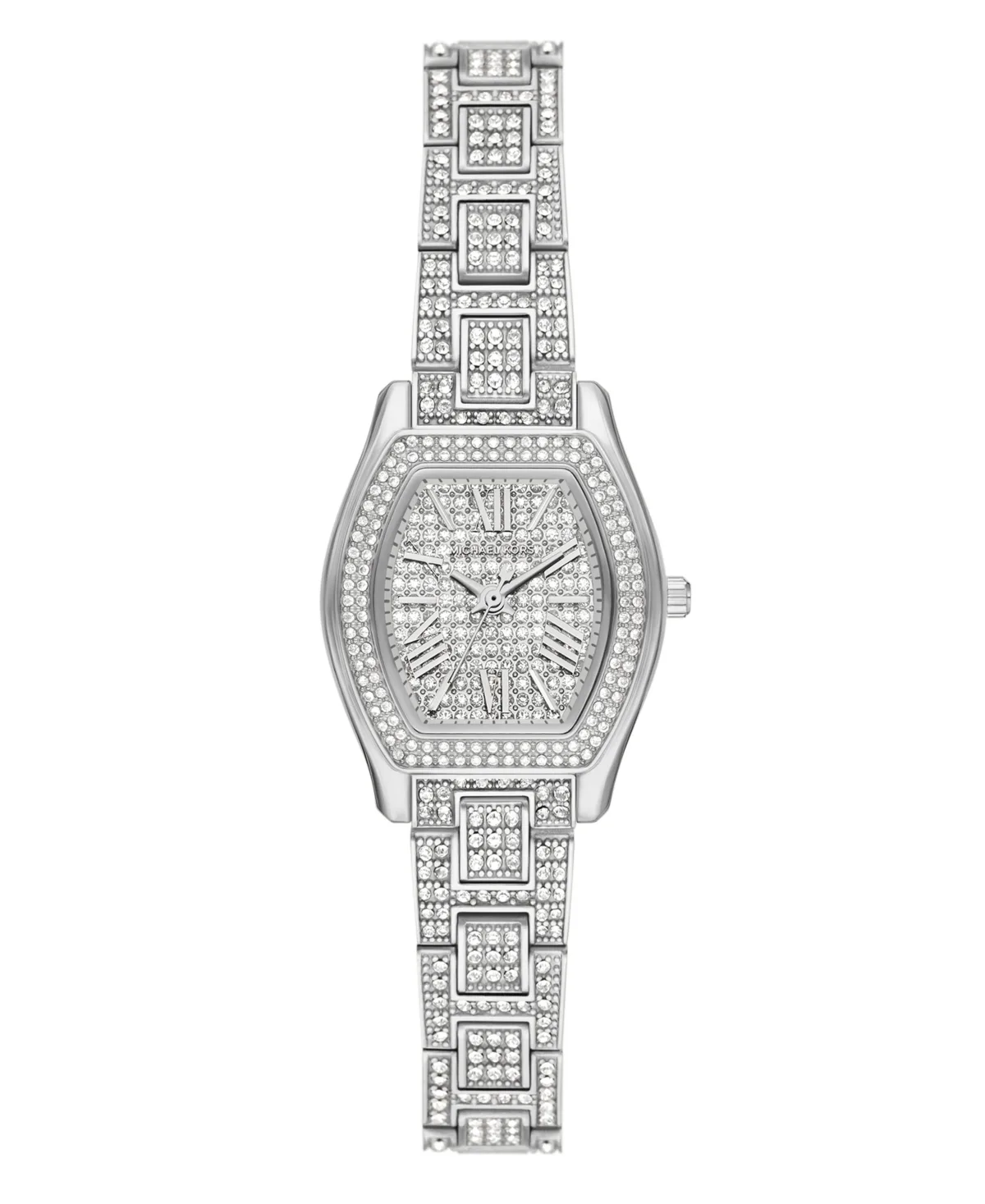 Quartz Analog Silver-Tone Stainless Steel Bracelet Watch 25mm by MICHAEL Michael Kors