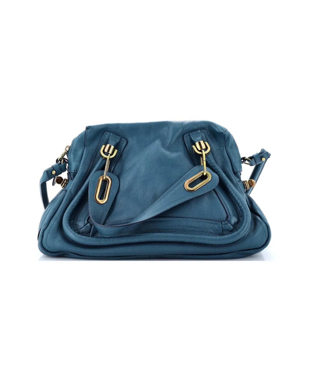 Pre-Owned Chloe Medium Paraty Top Handle Bag Leather by Chloé