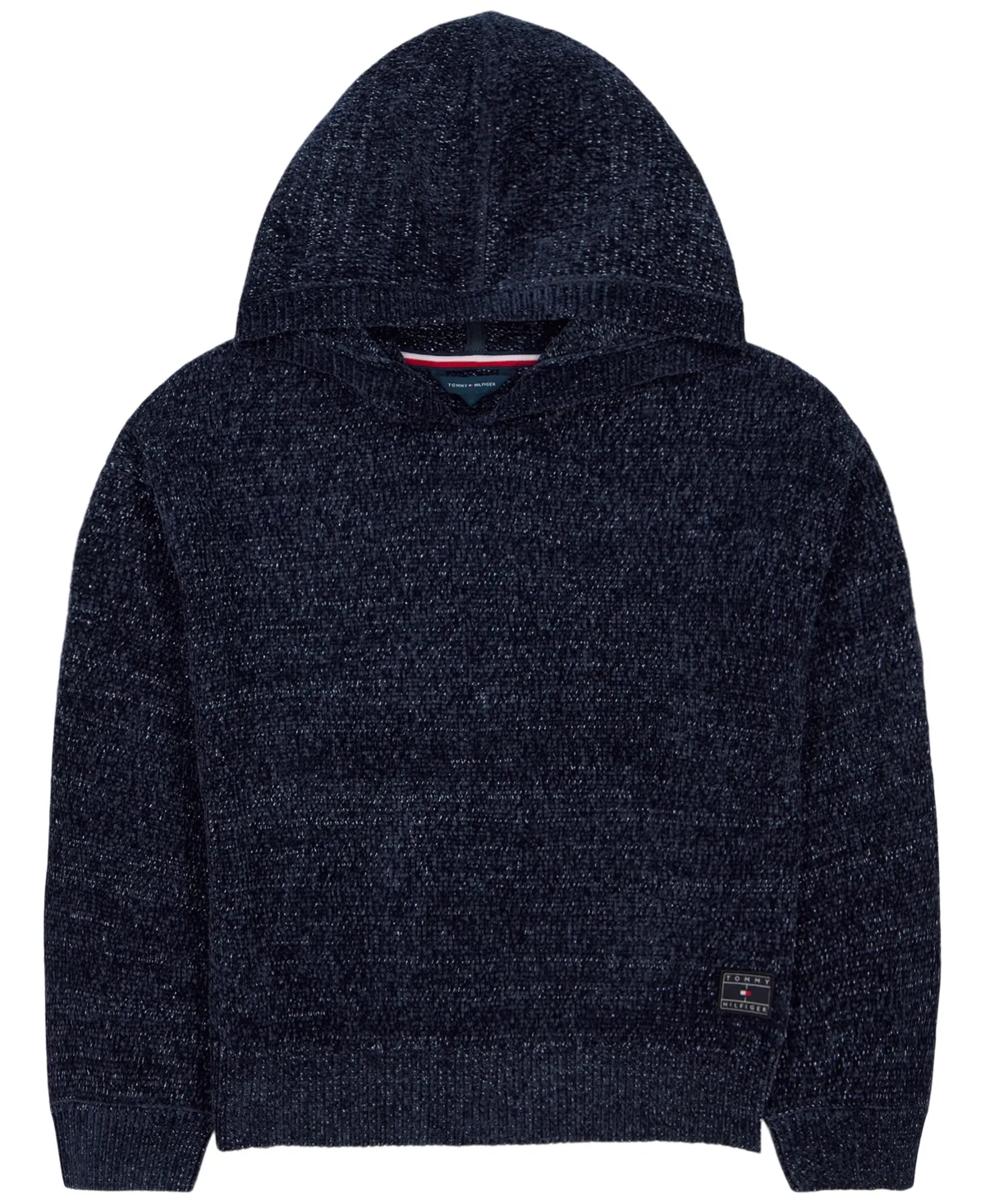 Chenille Pullover Long-Sleeve Hoodie by Tommy Hilfiger