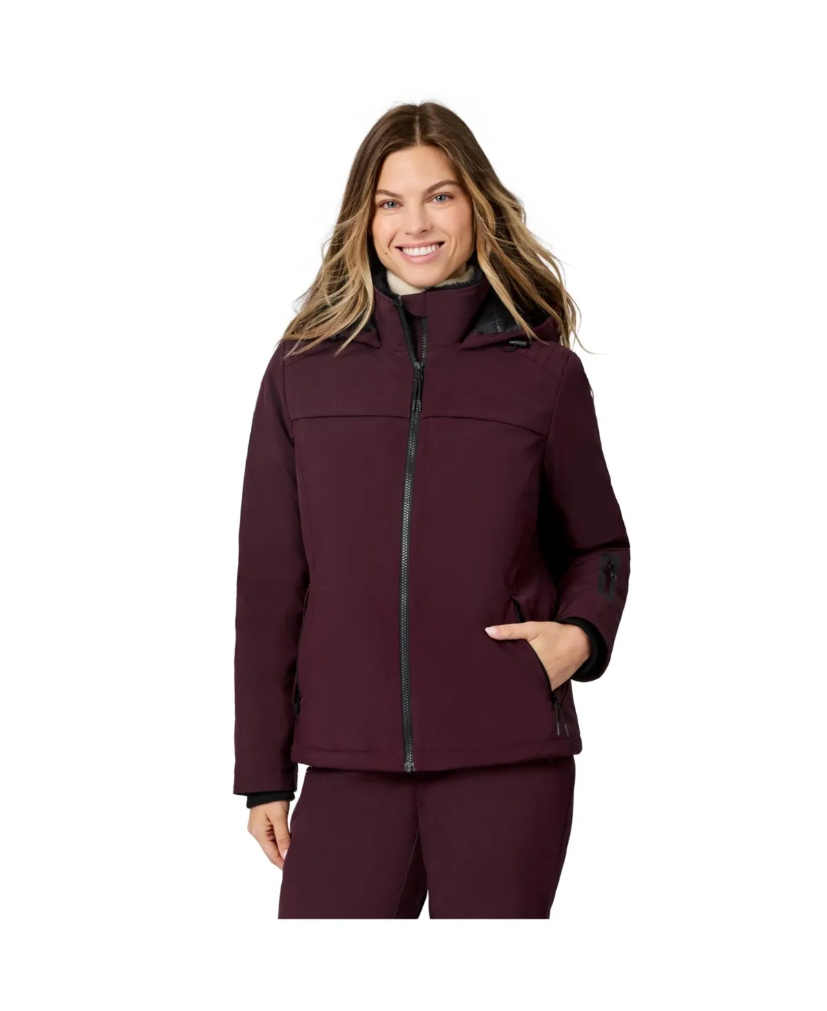 Thermo Super Softshell Hooded Wind- and Water-Resistant Jacket