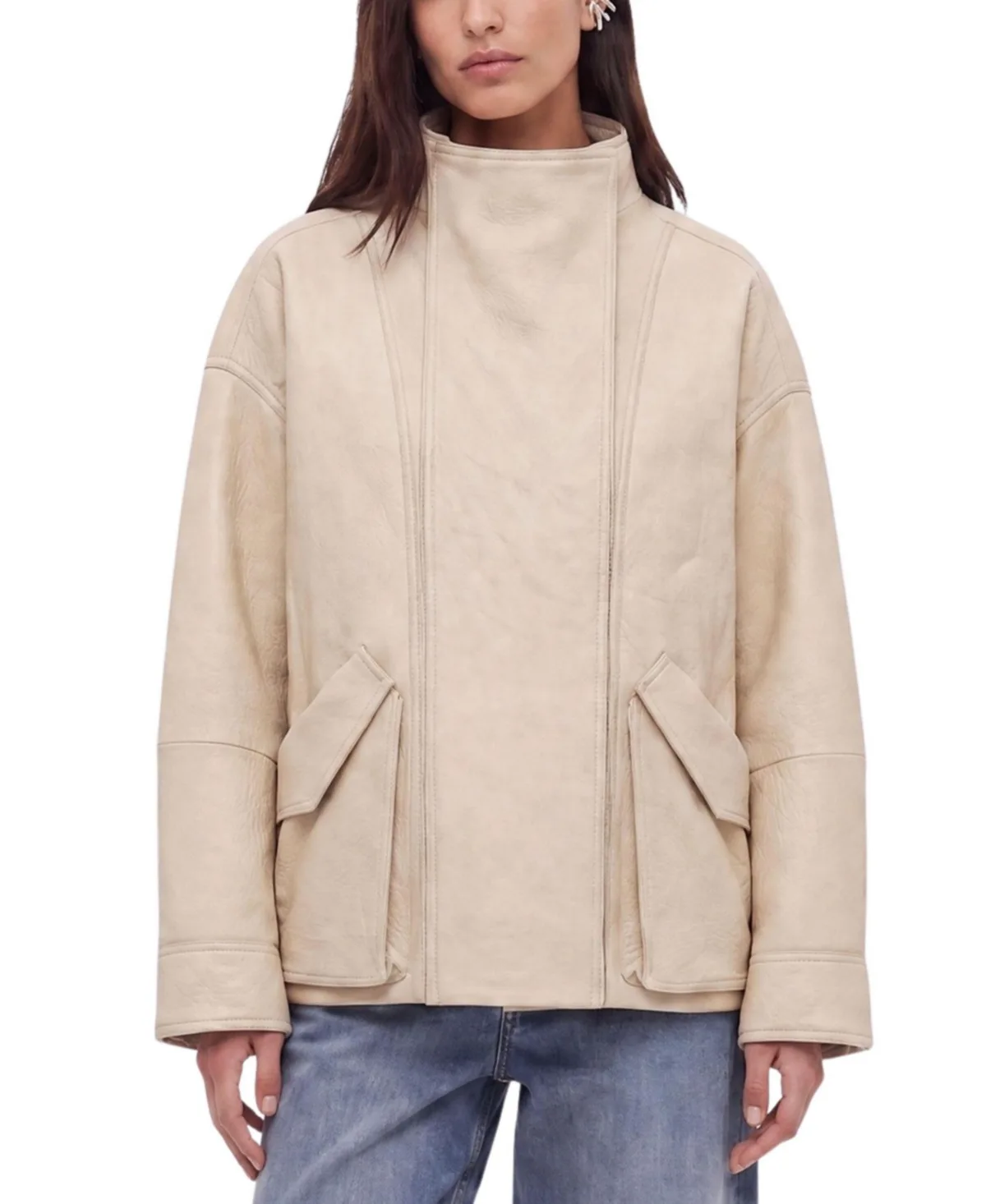 Oversized Shearling Jacket by Nocturne