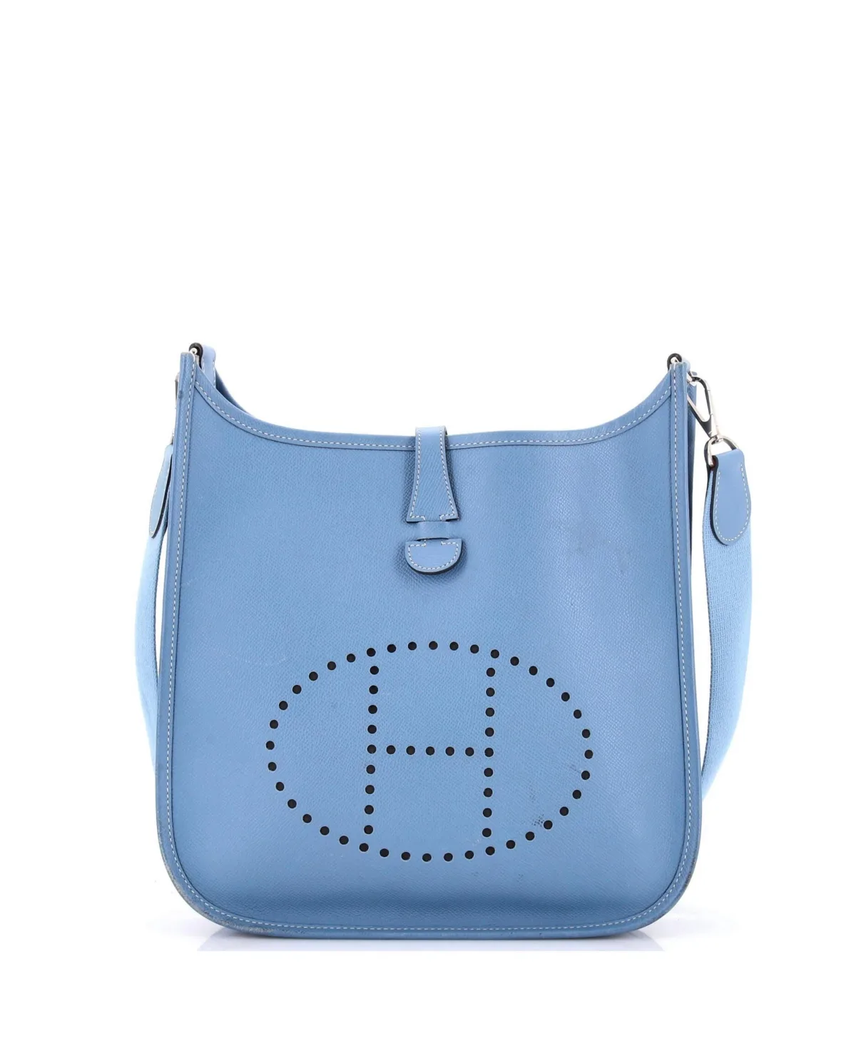 Pre-Owned Hermes Evelyne Pm Gen I Epsom Medium Leather Shoulder Bag