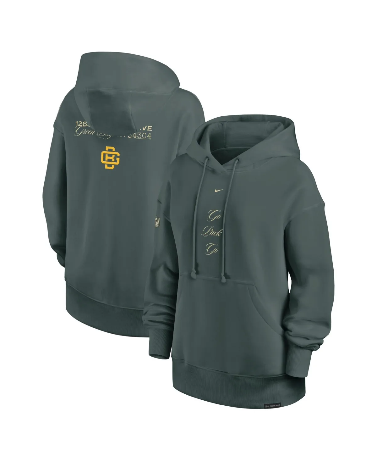 Bay Packers 2026 Rivalries Collection Oversized Pullover Hoodie by Nike