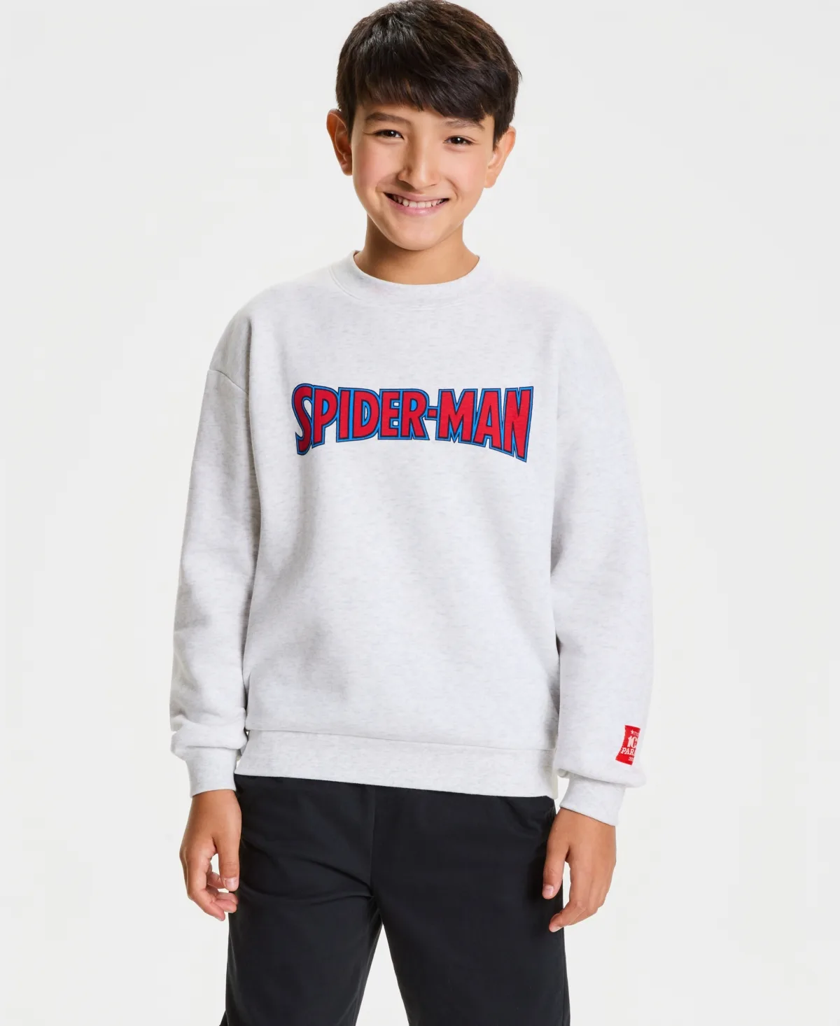 Spider-Man 100th Parade Balloon Long Sleeve Crewneck Sweatshirt by Marvel
