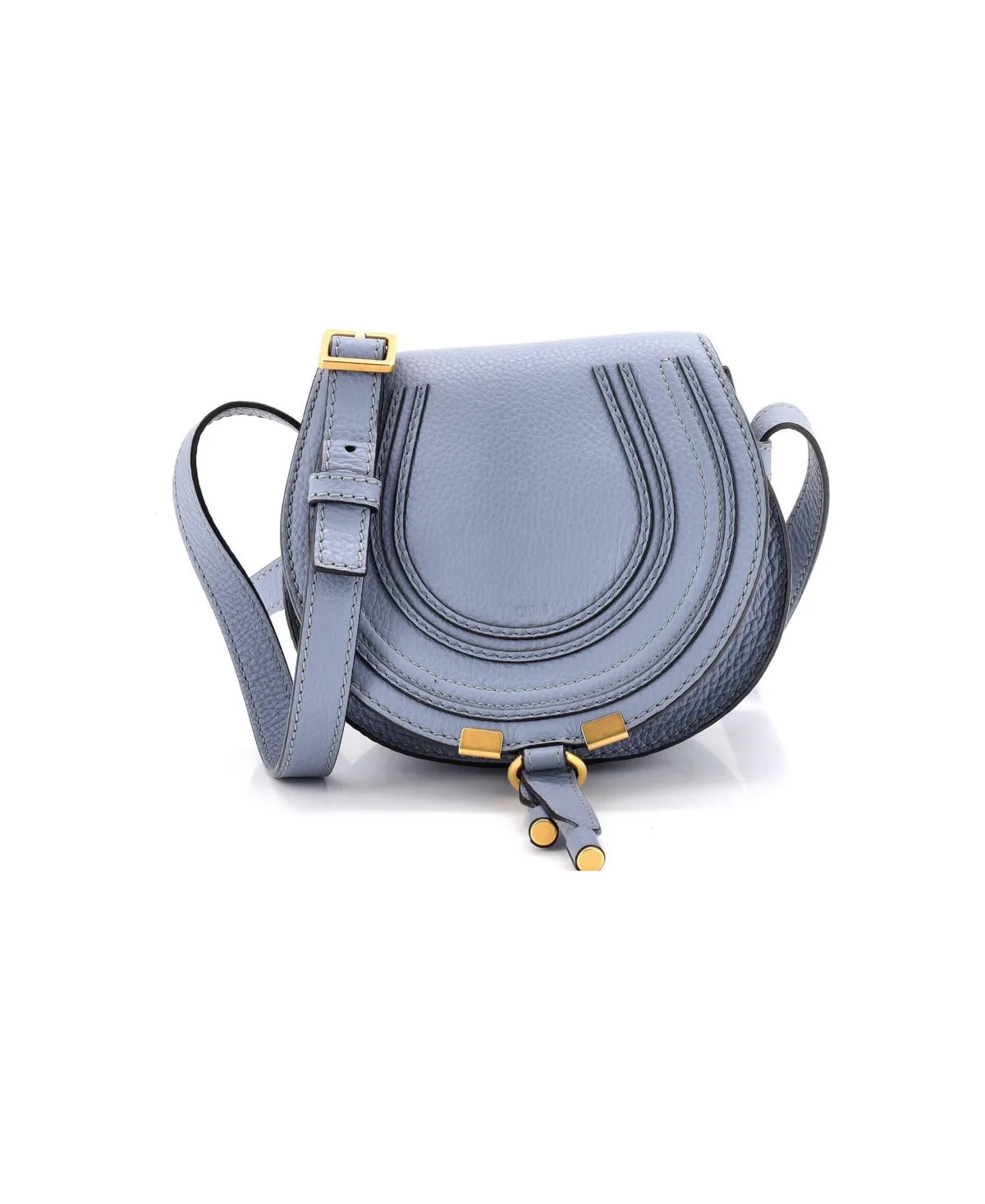 Pre-Owned Chloe Mini Marcie Crossbody Bag Leather