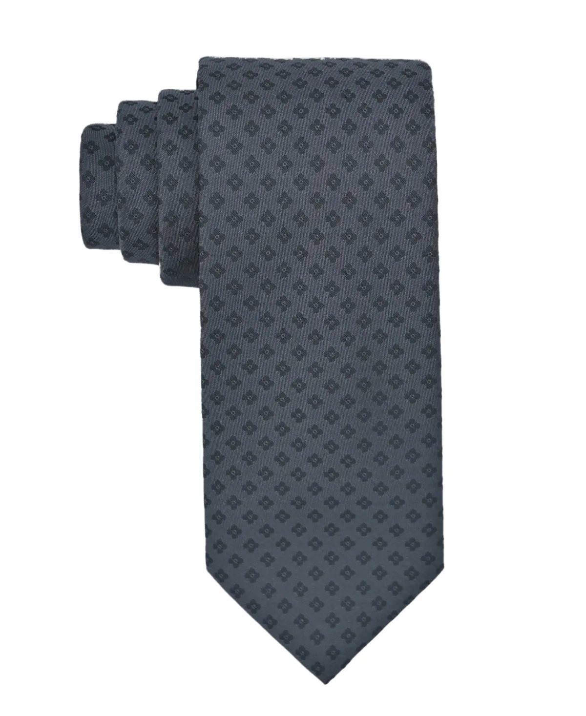 Pearl Lurex Neat Slim Tie by Calvin Klein