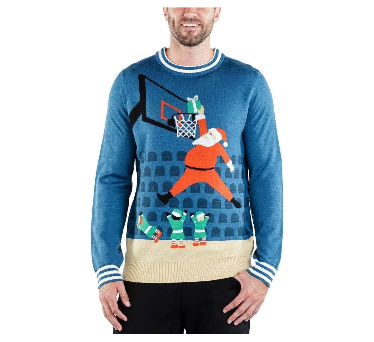 Santa Unicorn Christmas Sweater by Tipsy Elves