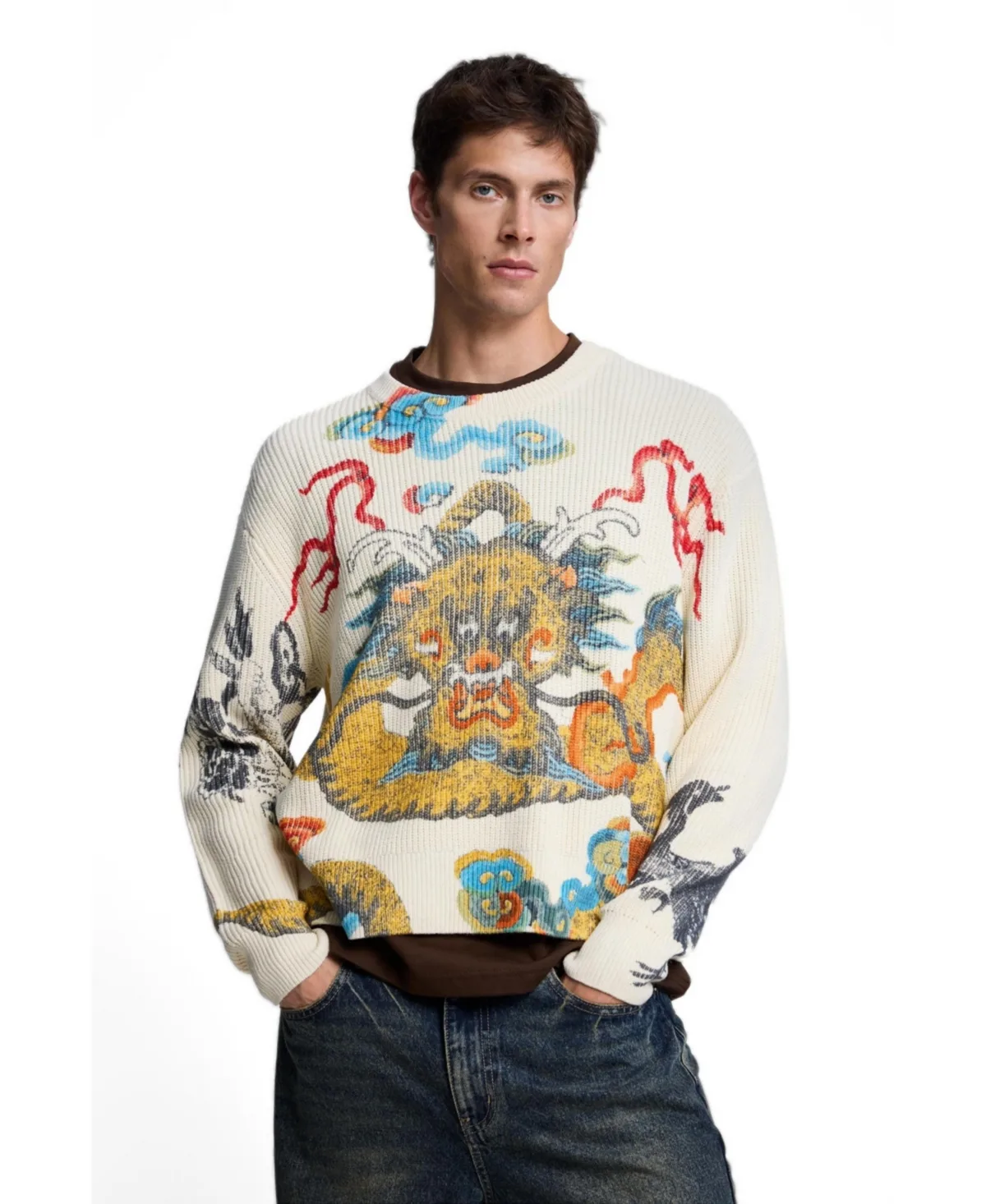 Japan Print Sweater