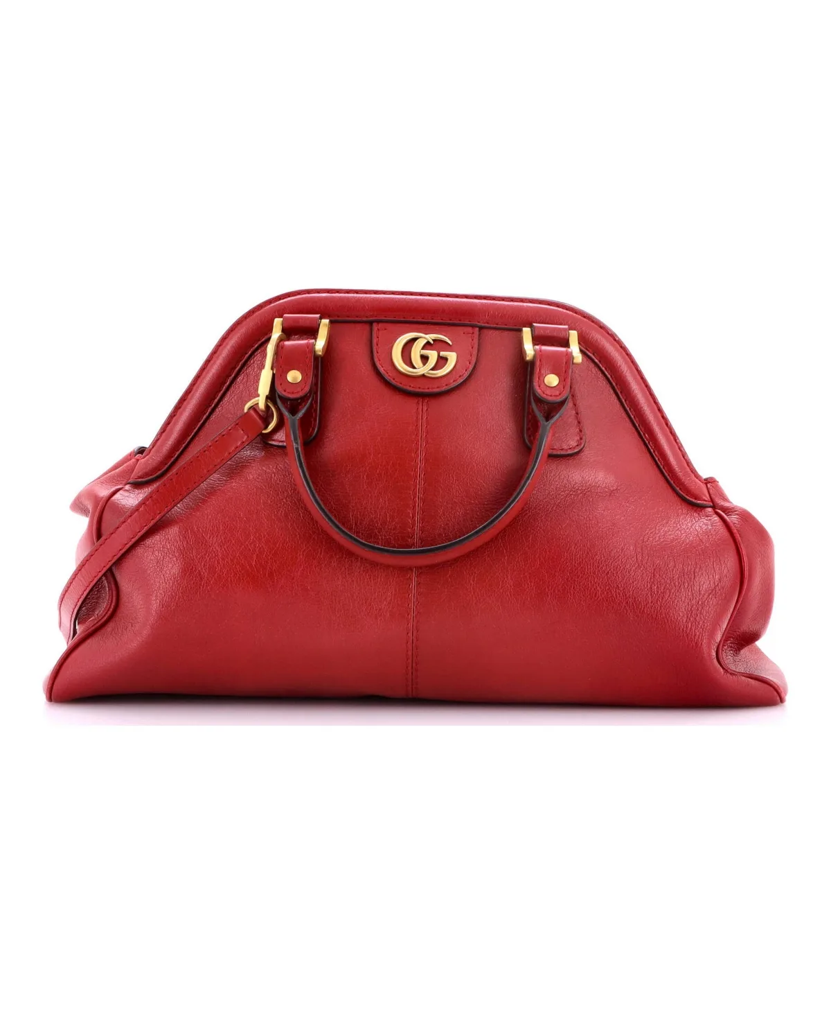 Pre-Owned Medium Re(Belle) Top Handle Bag Leather by Gucci