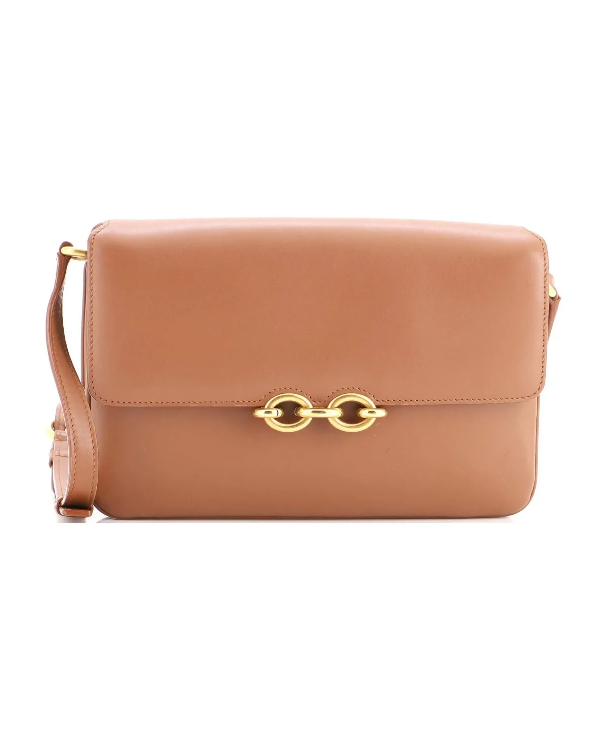 Pre-Owned Medium Le Maillon Shoulder Bag Leather by Saint Laurent