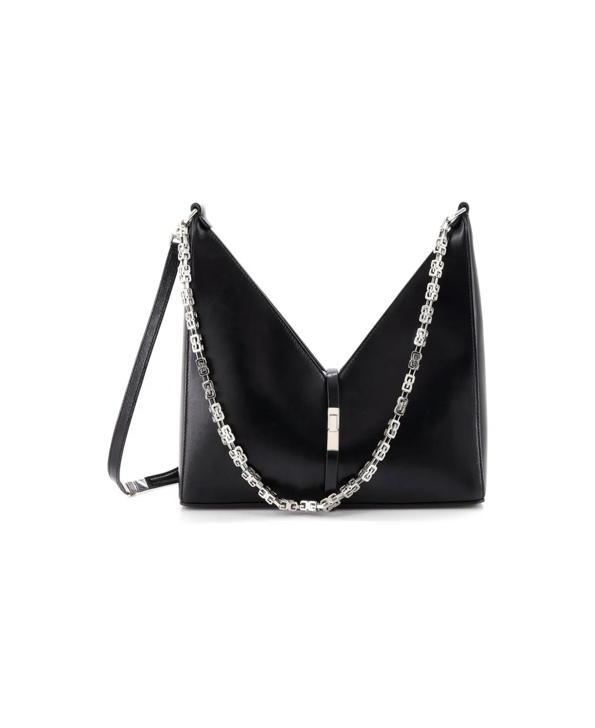Pre-Owned Givenchy Small Cut Out Shoulder Bag Leather by GIVENCHY