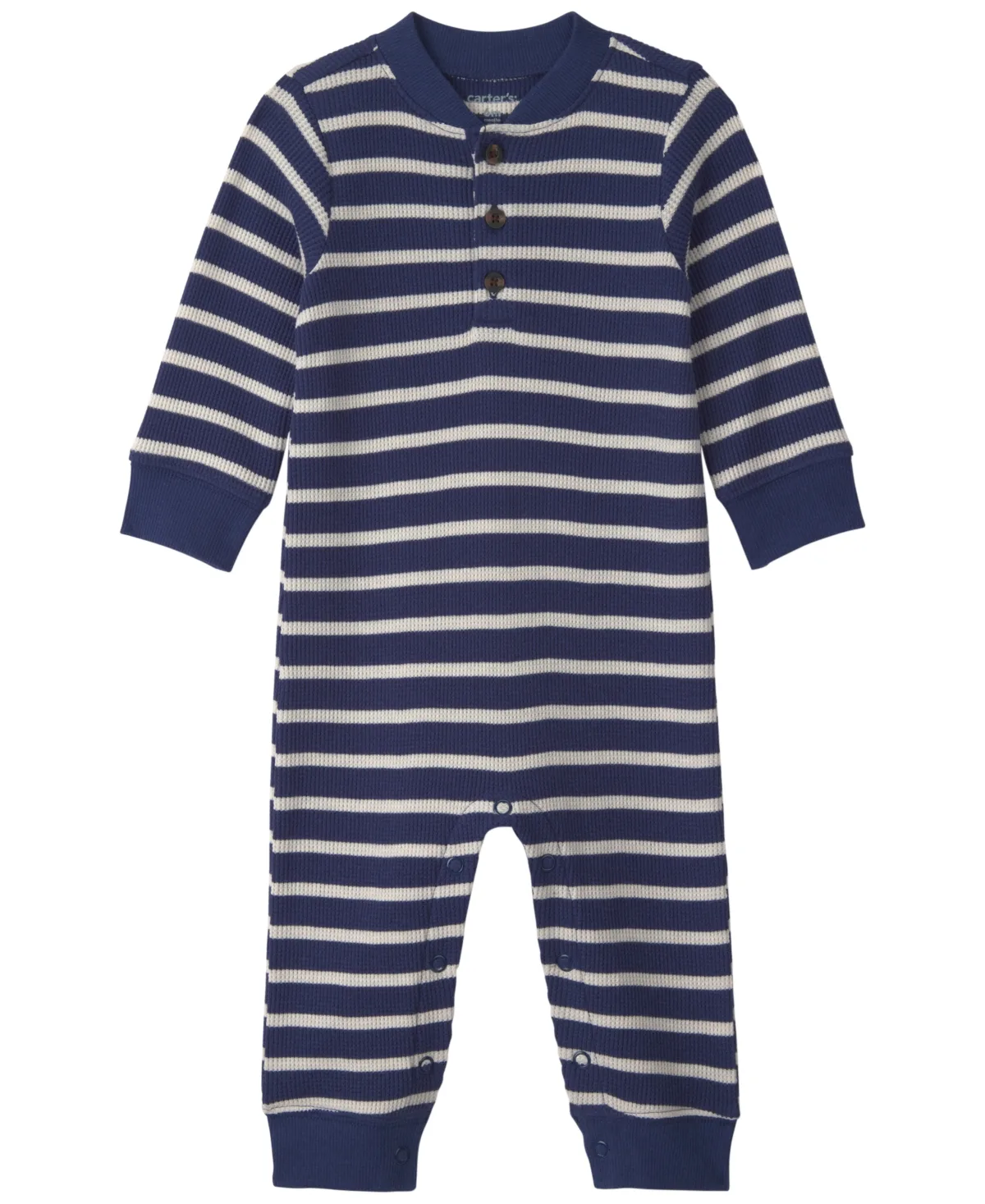 Thermal Striped Jumpsuit by Carter's
