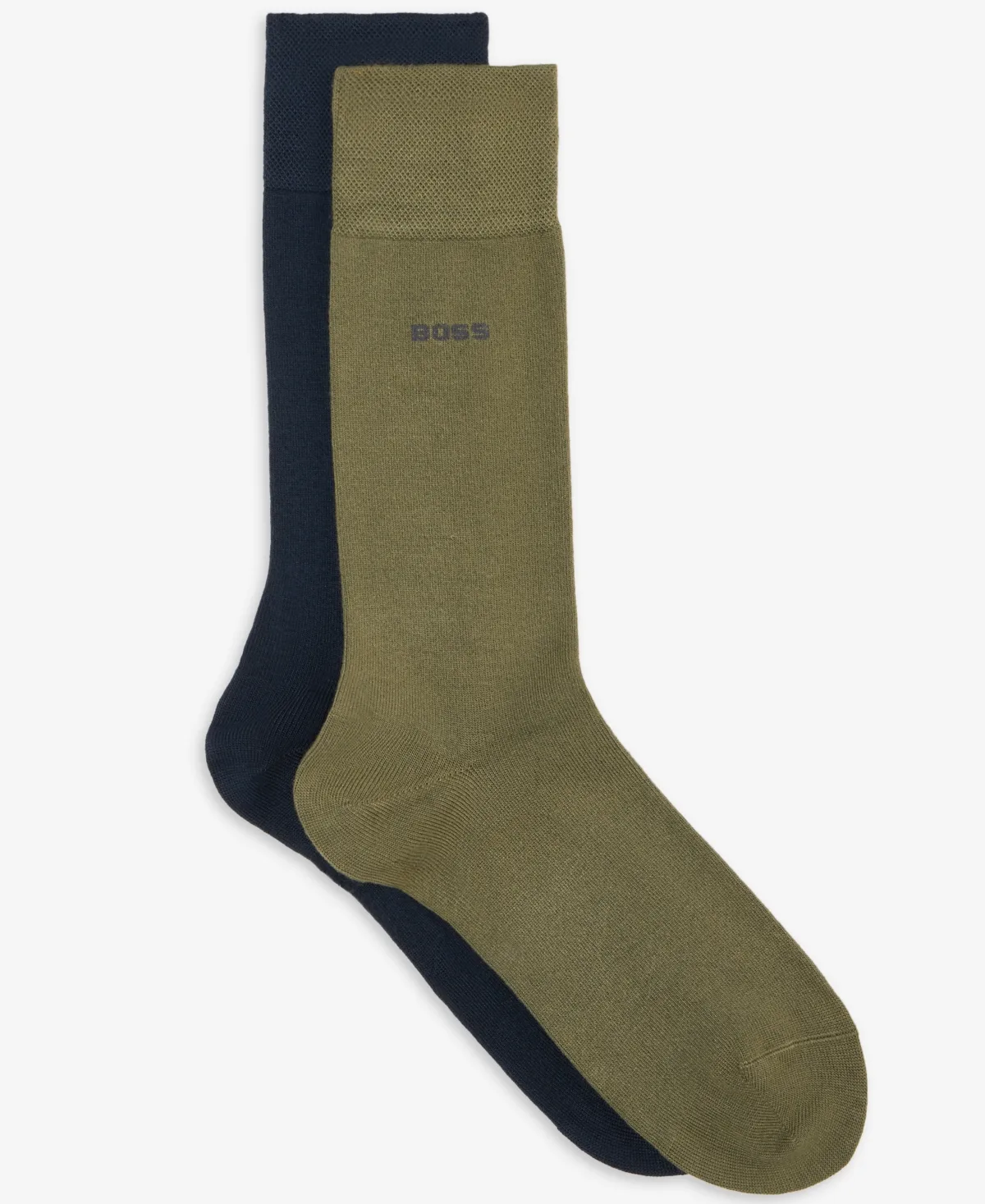Solid Crew Socks, 2-Pack by Hugo Boss