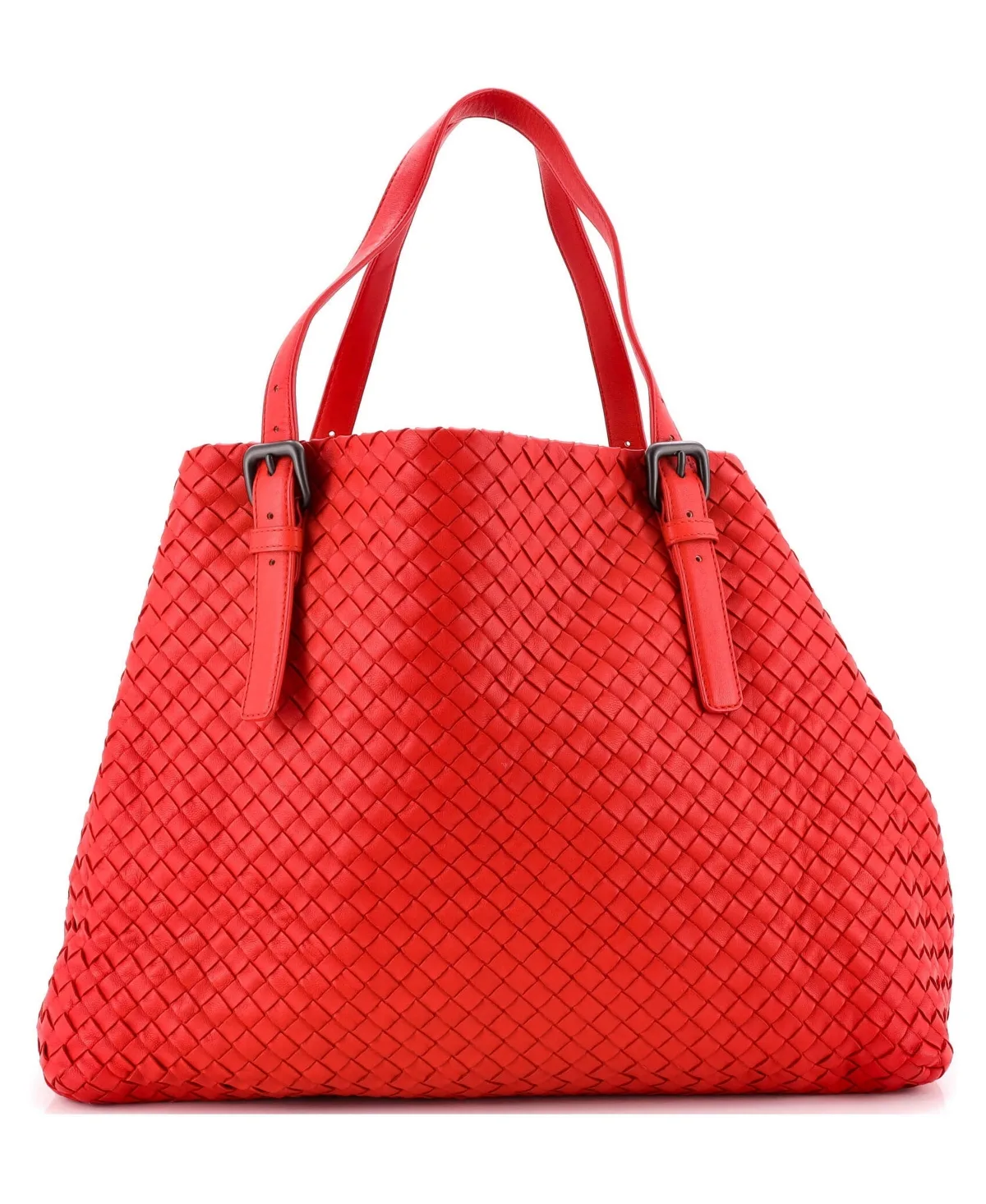 Pre-Owned Bottega Veneta Large A-Shape Tote Intrecciato Nappa by Bottega Veneta