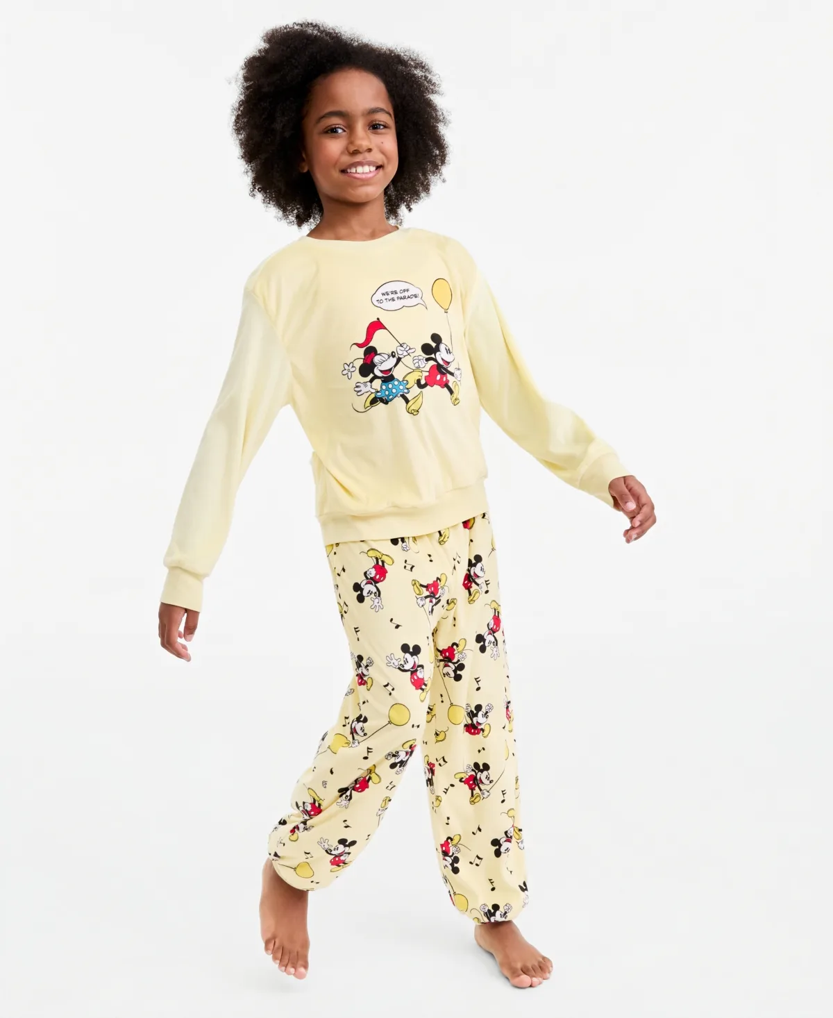 Disney Long-Sleeve Top and Pajama Joggers, 2-Piece Set by Disney