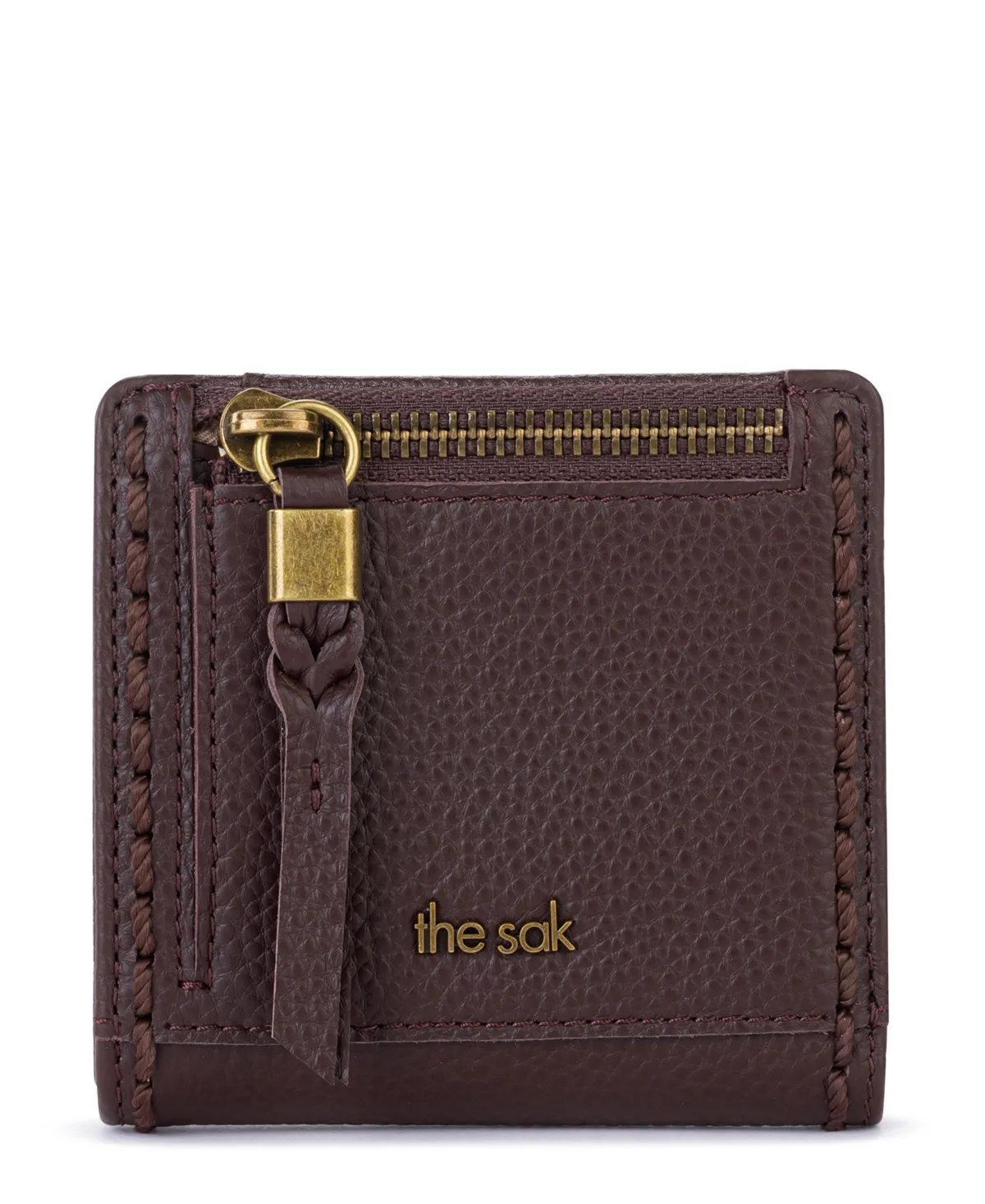 Mira Leather Floral-Emboss Snap Closure Wallet by The Sak