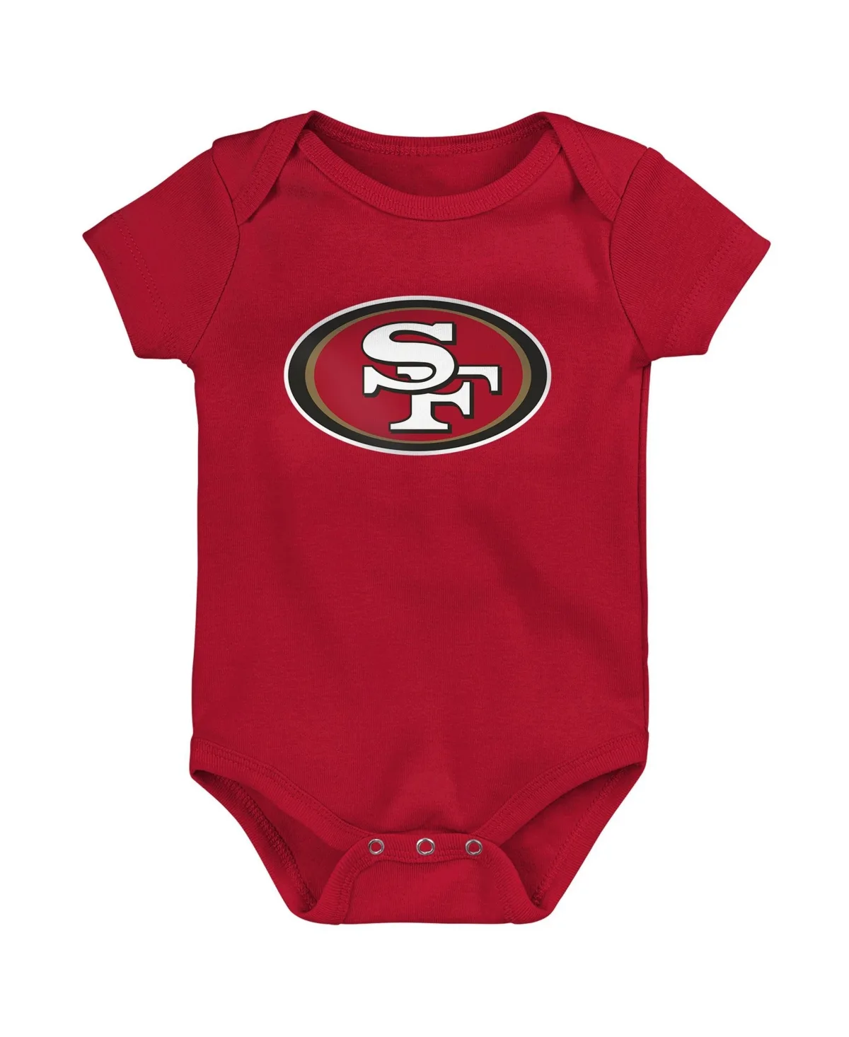 San Francisco 49ers Short-Sleeve Bodysuit by Outerstuff