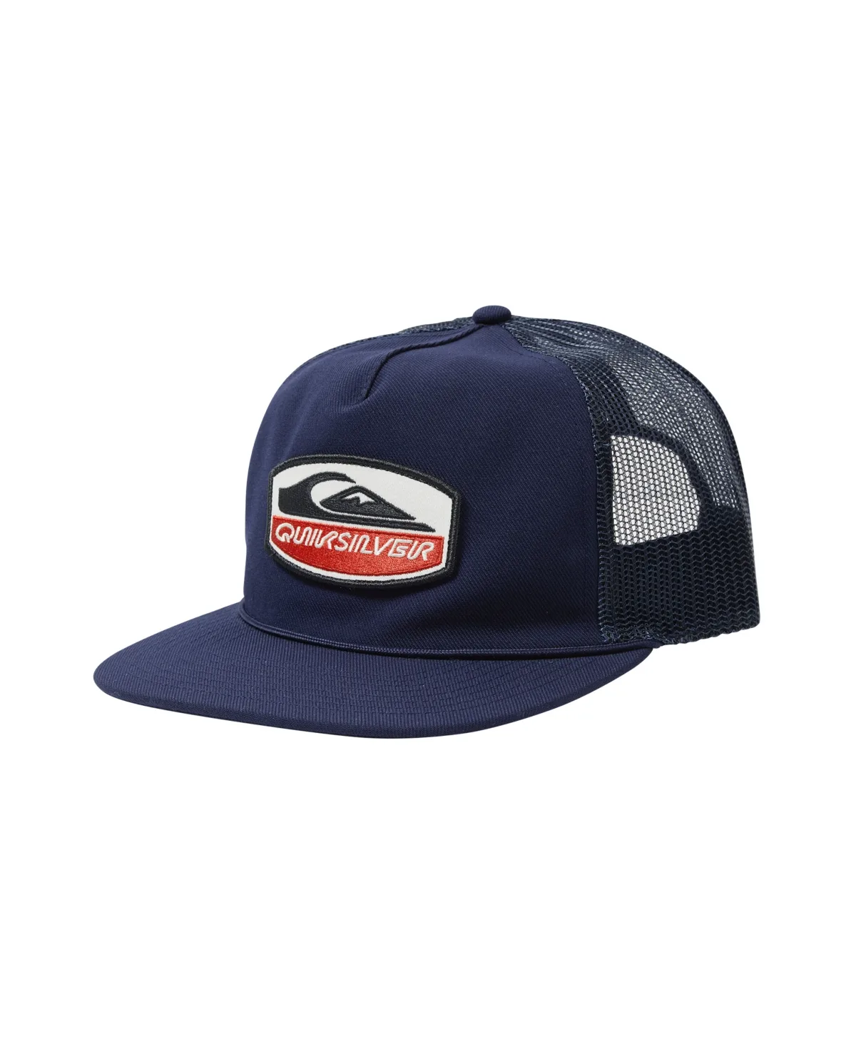 Embroidered Snapback Trucker Hat by Quiksilver