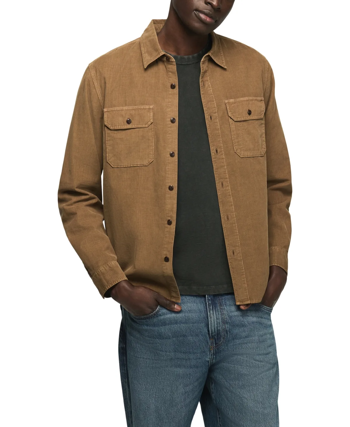 Corduroy Long-Sleeve Workshirt by Lucky Brand