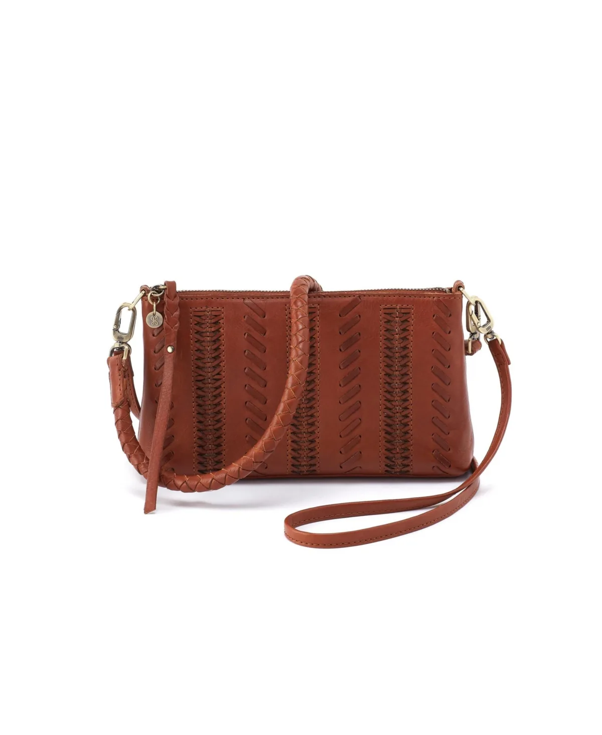 Darcy Convertible Crossbody Leather Handbag, 9W x 5H x 1.5D by Hobo