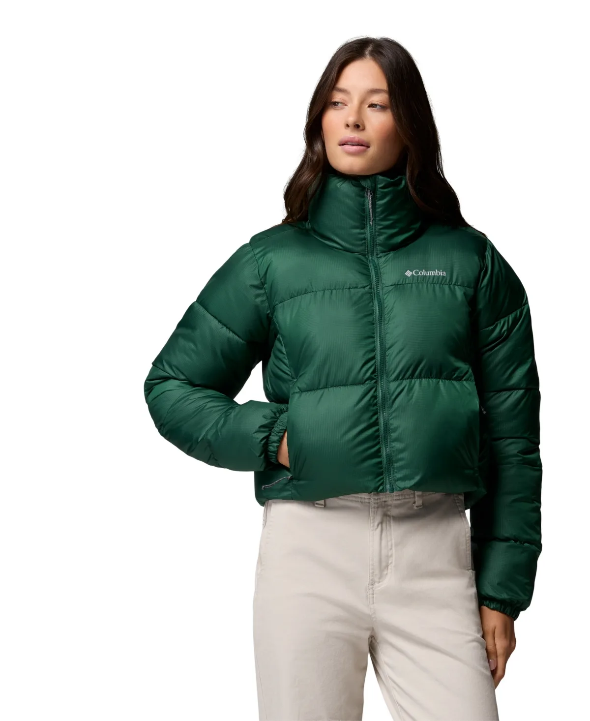 Puffect Cropped Jacket by Columbia