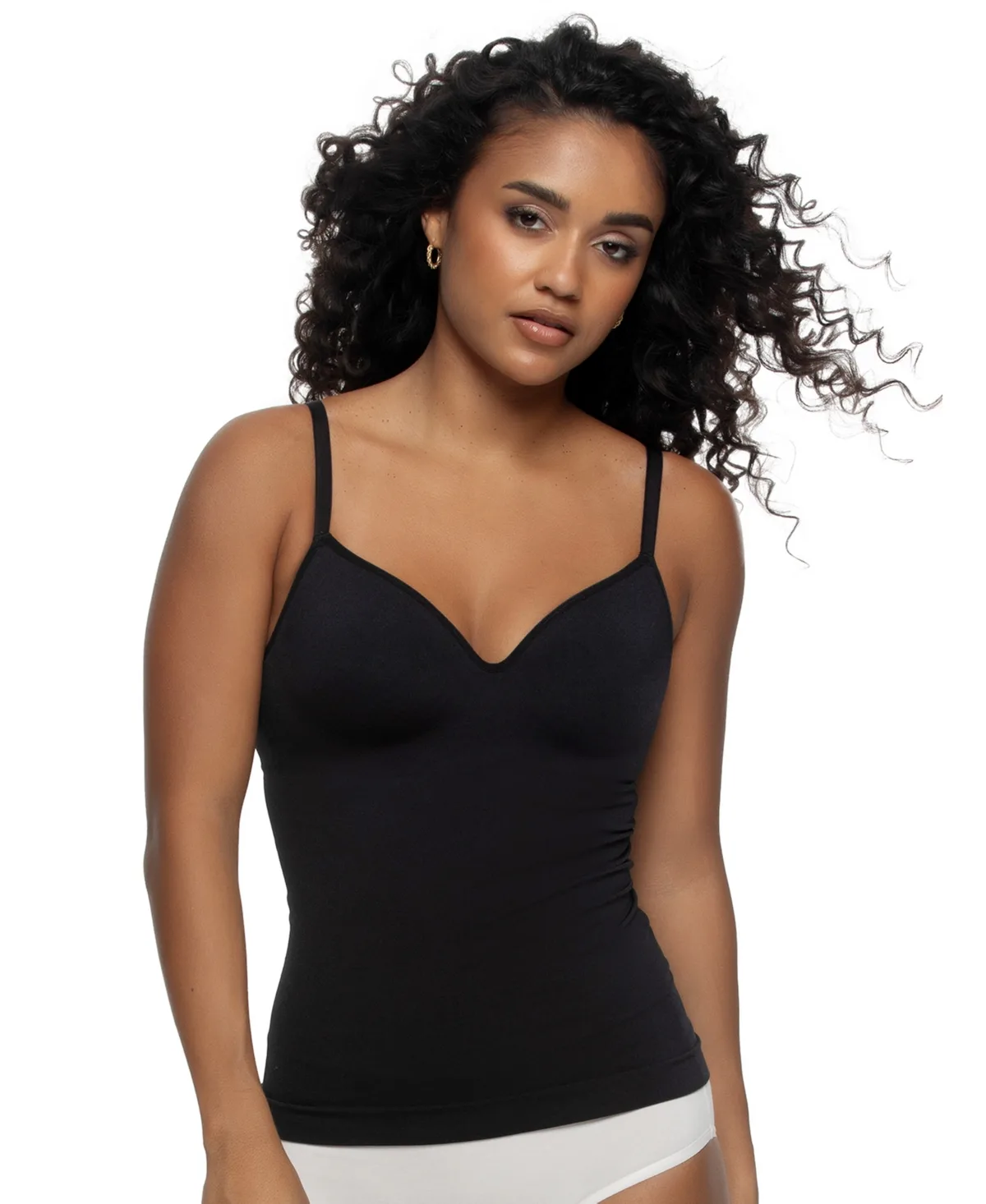 Built-In Bra Tummy-Control Seamless Camisole by Felina
