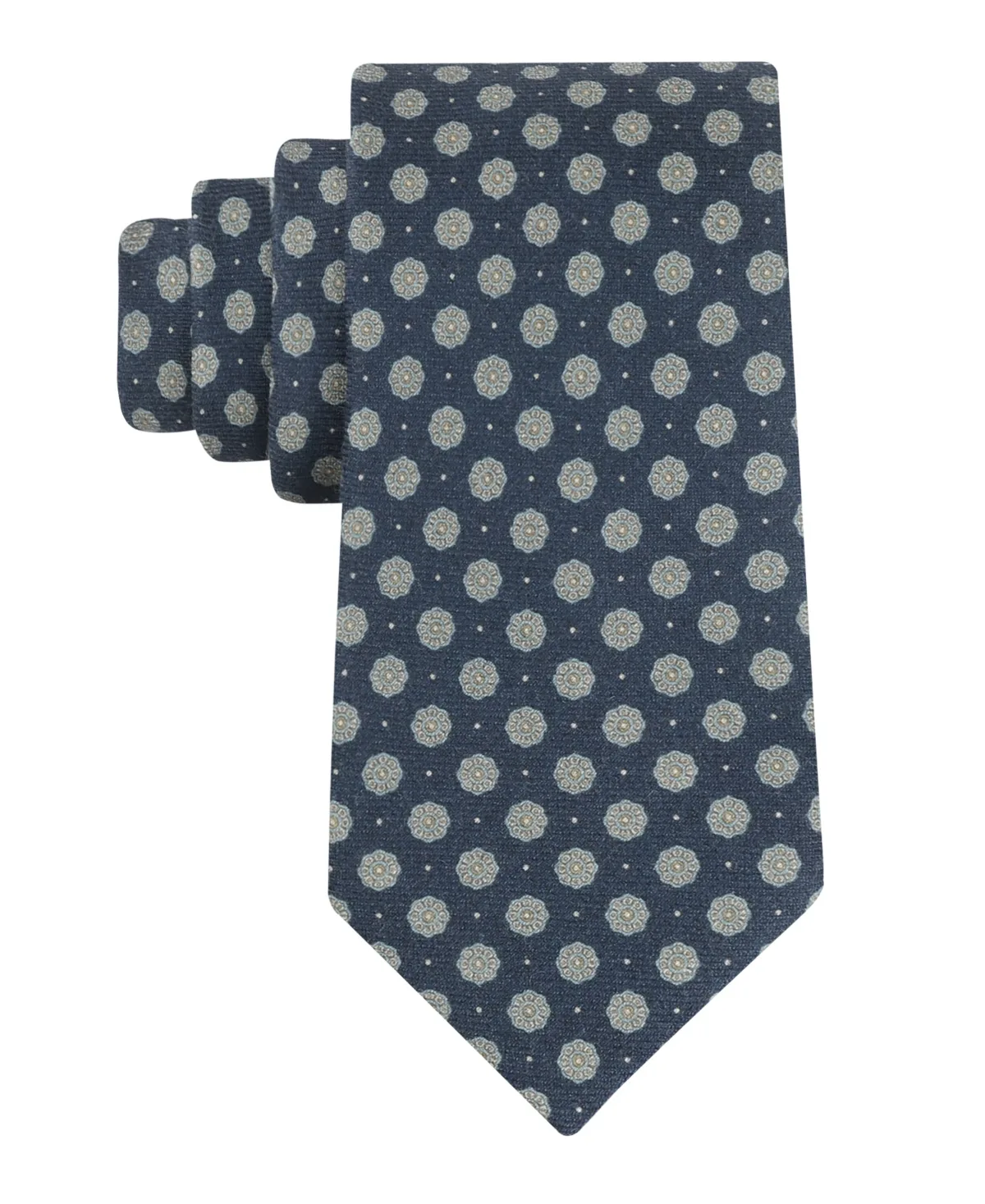 Quinby Printed Medallion Classic Tie