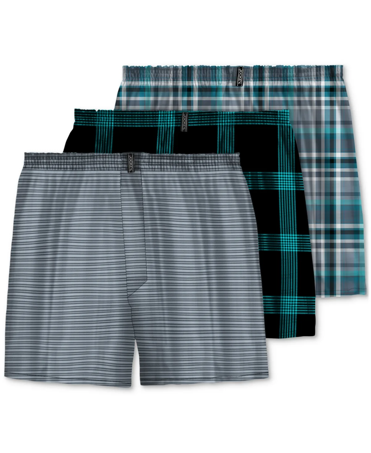 3-Pack Woven Boxers