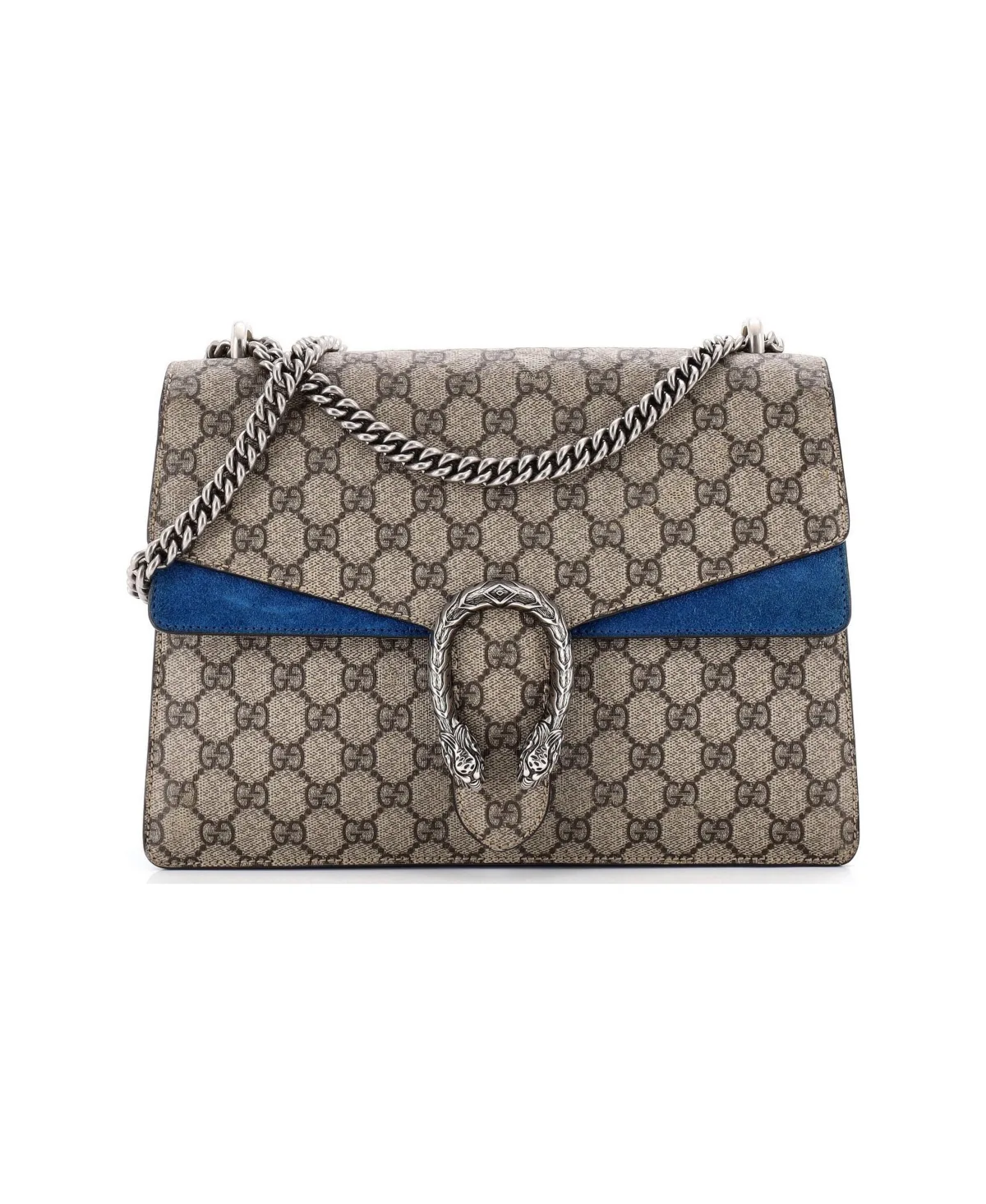 Pre-Owned Gucci Medium Dionysus Bag Gg Coated Canvas by Gucci
