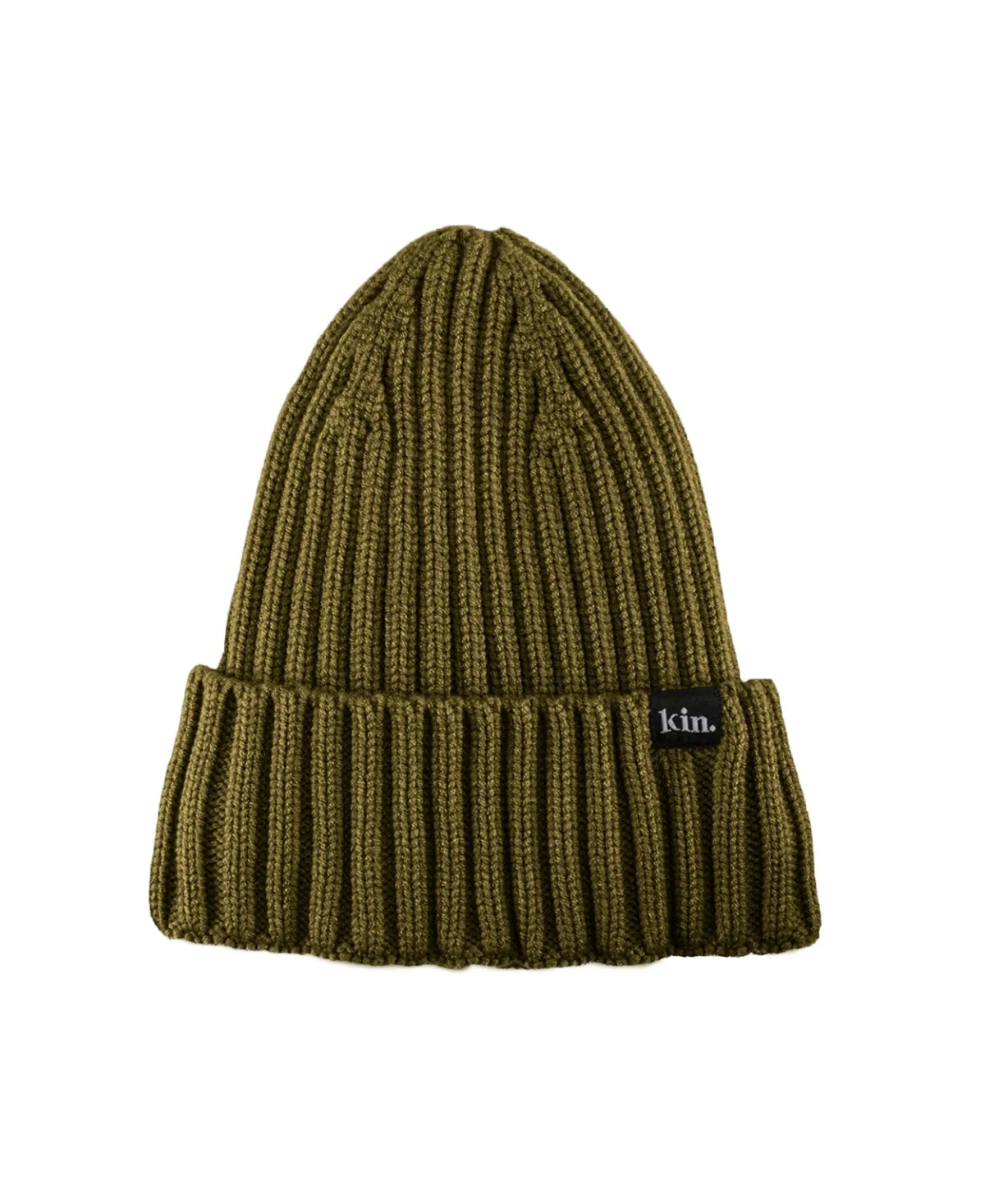 Satin-Lined Ribbed-Knit Beanie by Kin Apparel