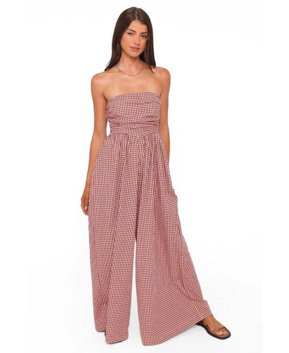 Strapless Jumpsuit