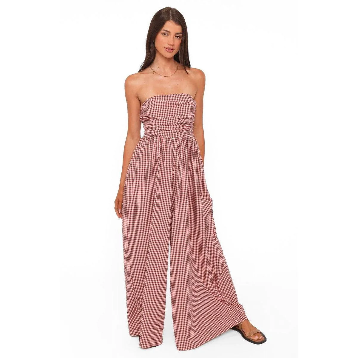 Strapless Jumpsuit by Petal and Pup