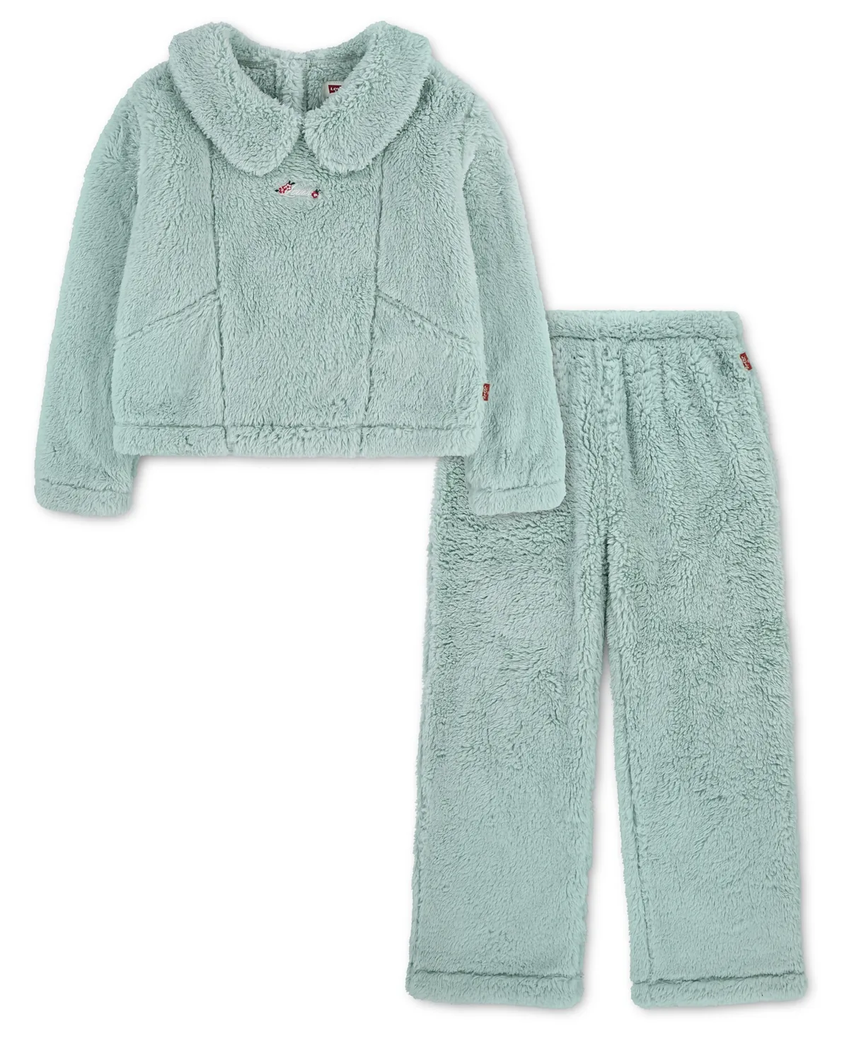 Sherpa Top and Knit Pants, 2-Piece Set by Levi's