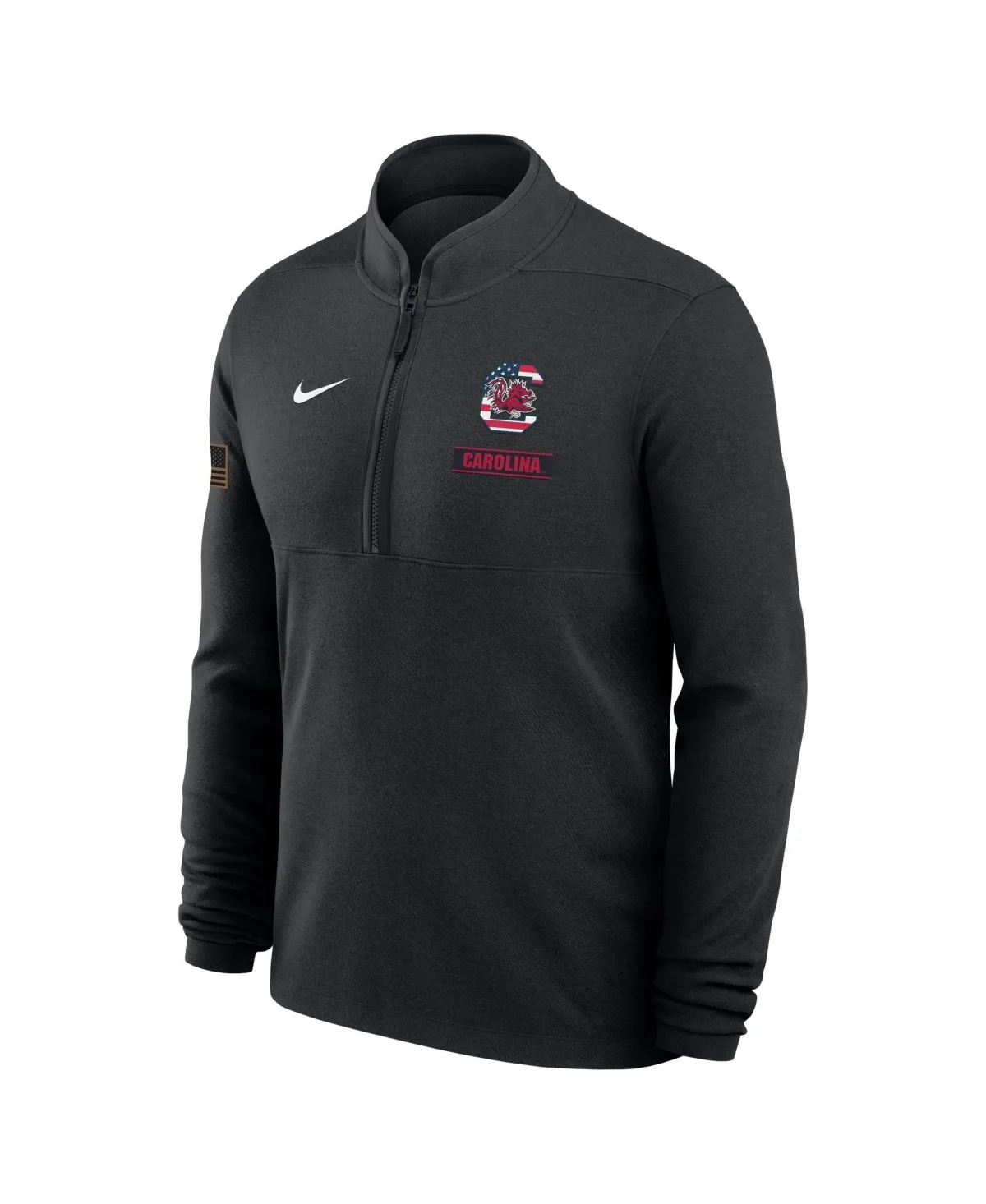 Dri-Fit Mock Neck Quarter Zip Pullover by Nike