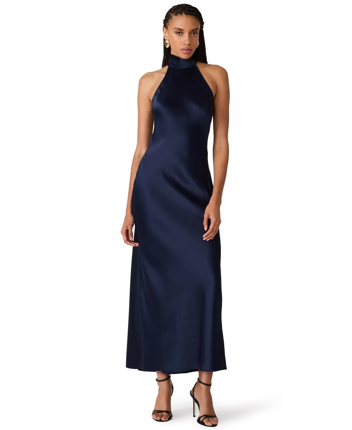 Lara Satin Maxi Dress