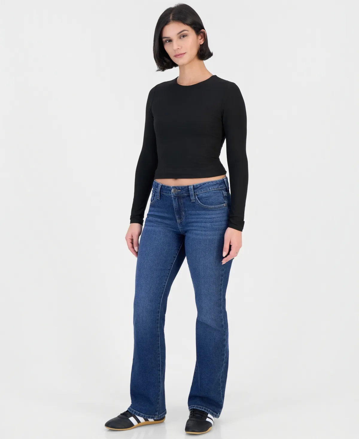 Low-Rise Retro Bootcut Jeans