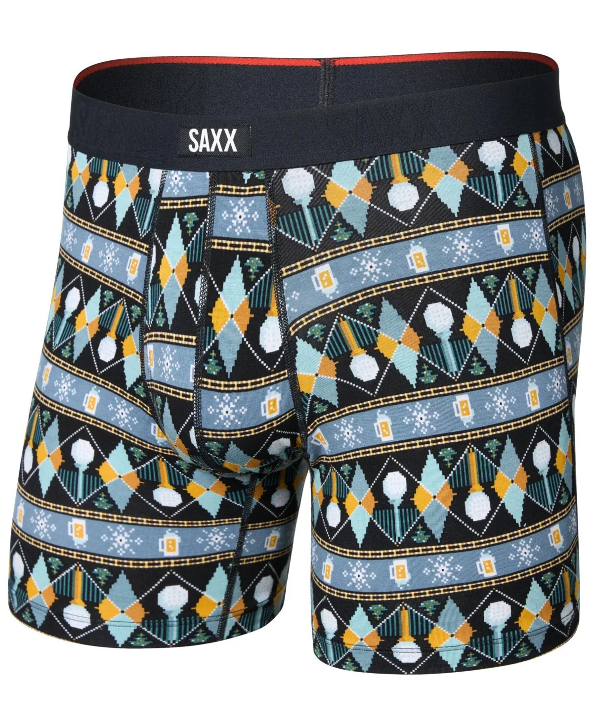 Vibe Xtra Fly No-RideUp Leg Boxer Brief by Saxx