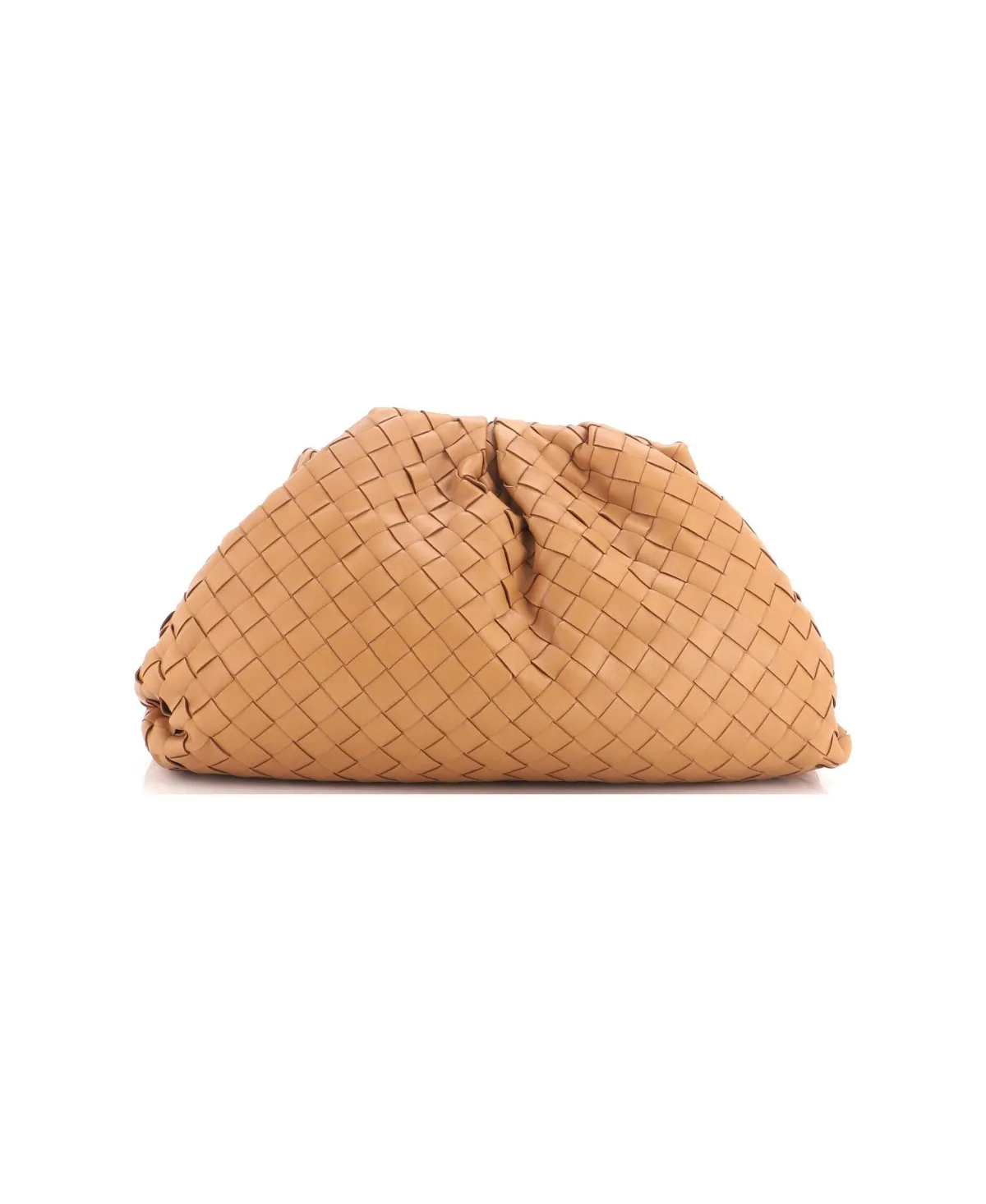 Pre-Owned Bottega Veneta the Pouch Intrecciato Nappa