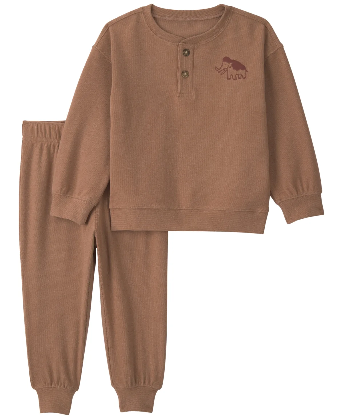Long-Sleeve Henley Top and Jogger Pants, 2-Piece Set by Carter's
