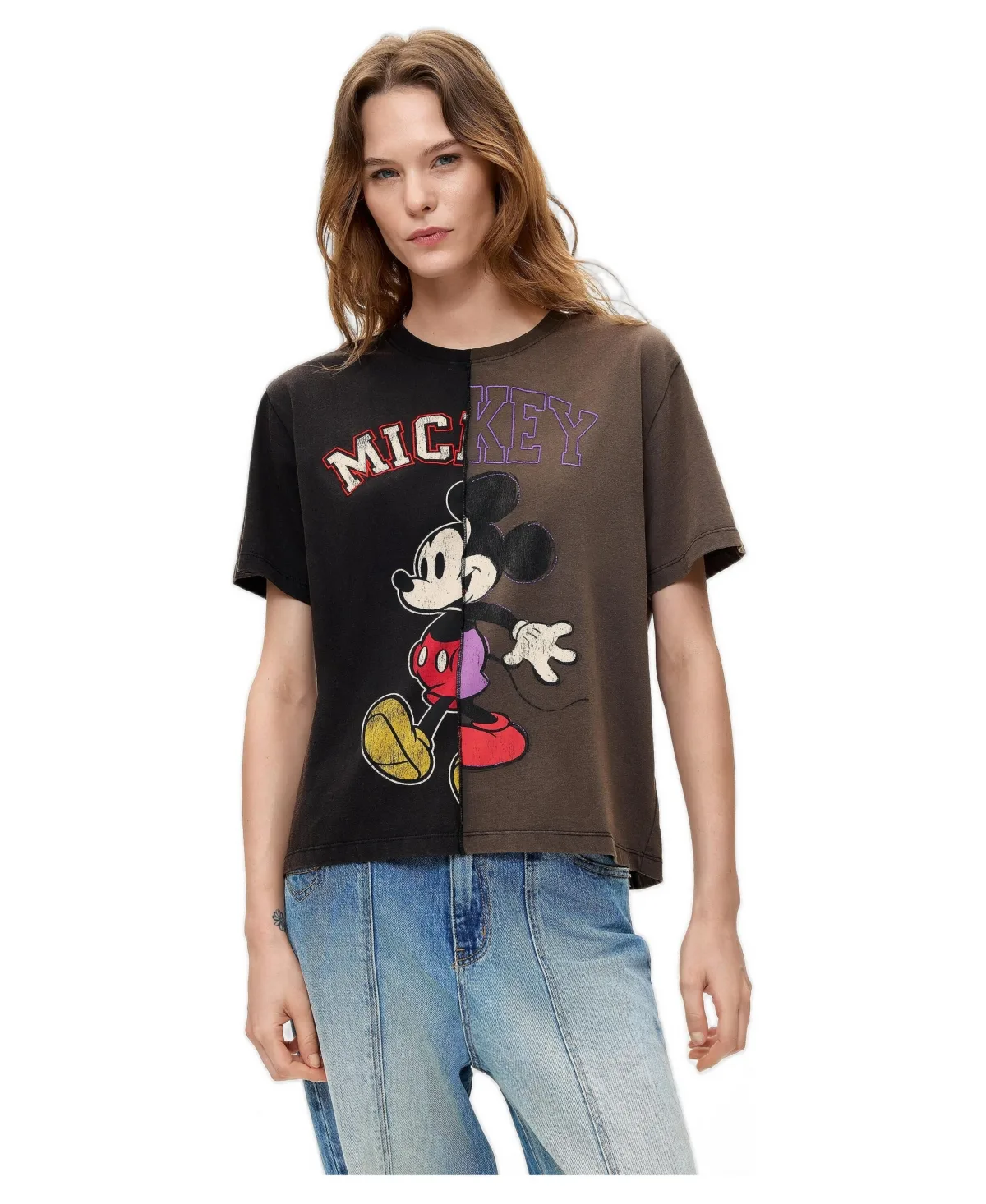 Mickey Disney 100% Cotton T-Shirt by Desigual