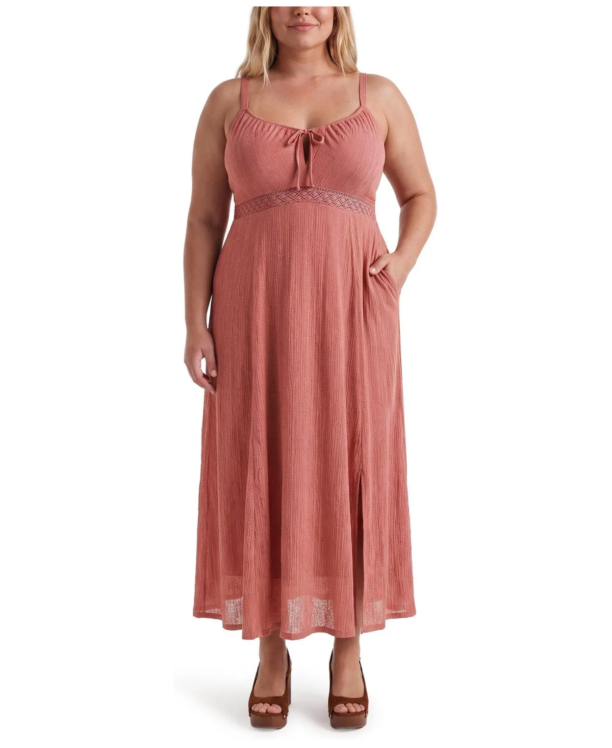 Double-Slit Maxi Dress by Torrid